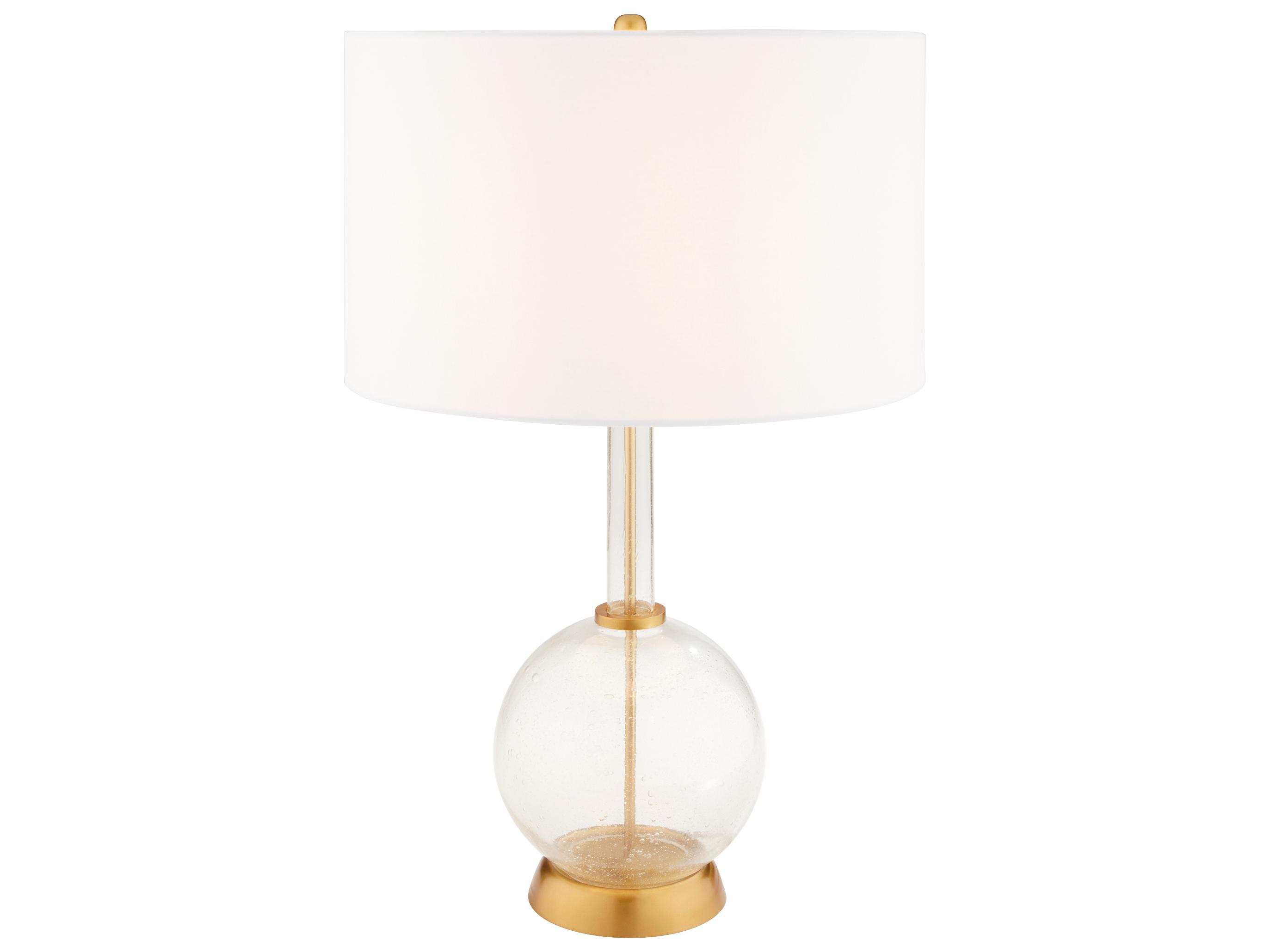 Cyan Design Bulles Clear Brass White Buffet Lamp
