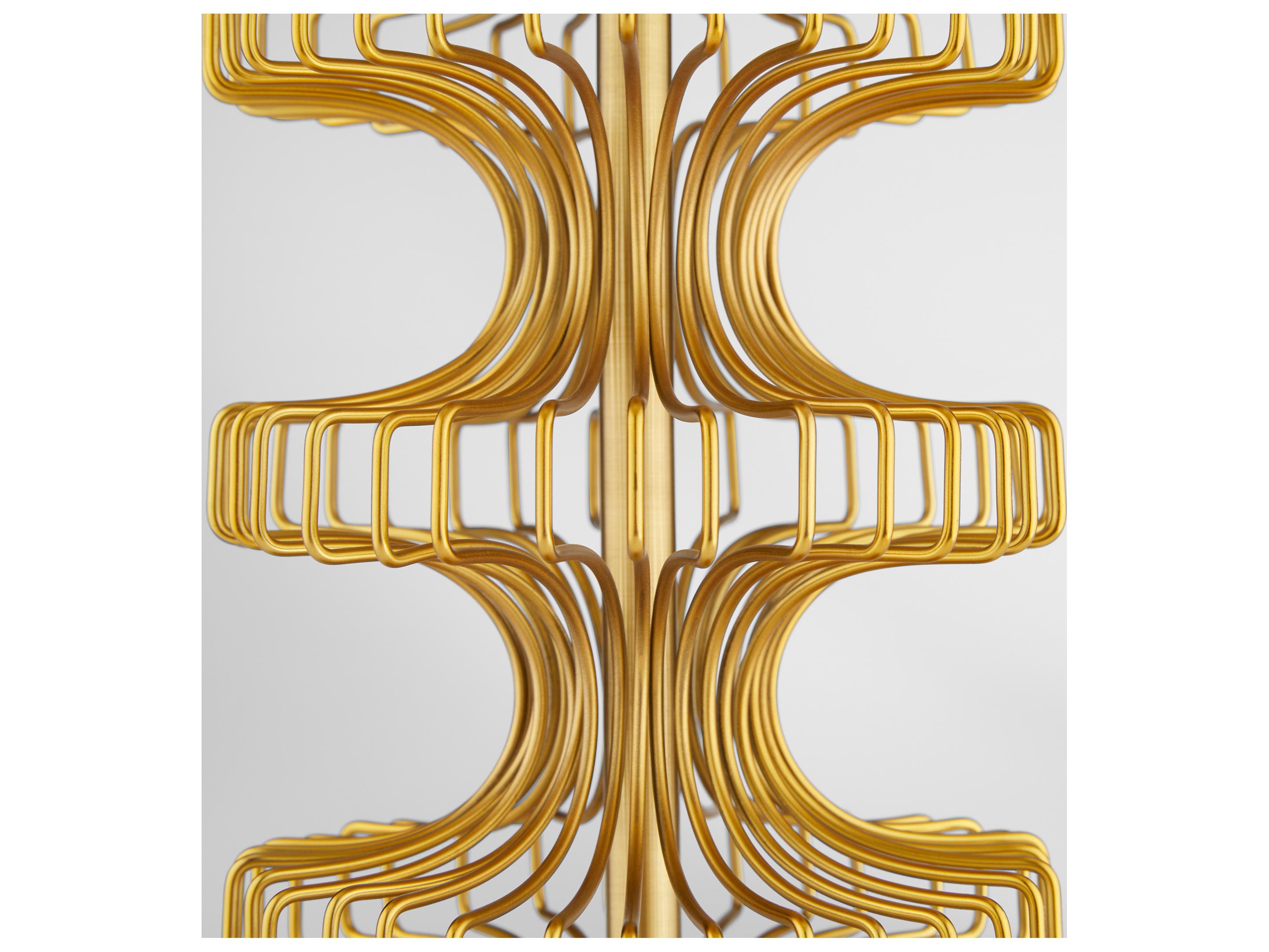 Cyan Design Eero Antique Brass Beige Buffet Lamp