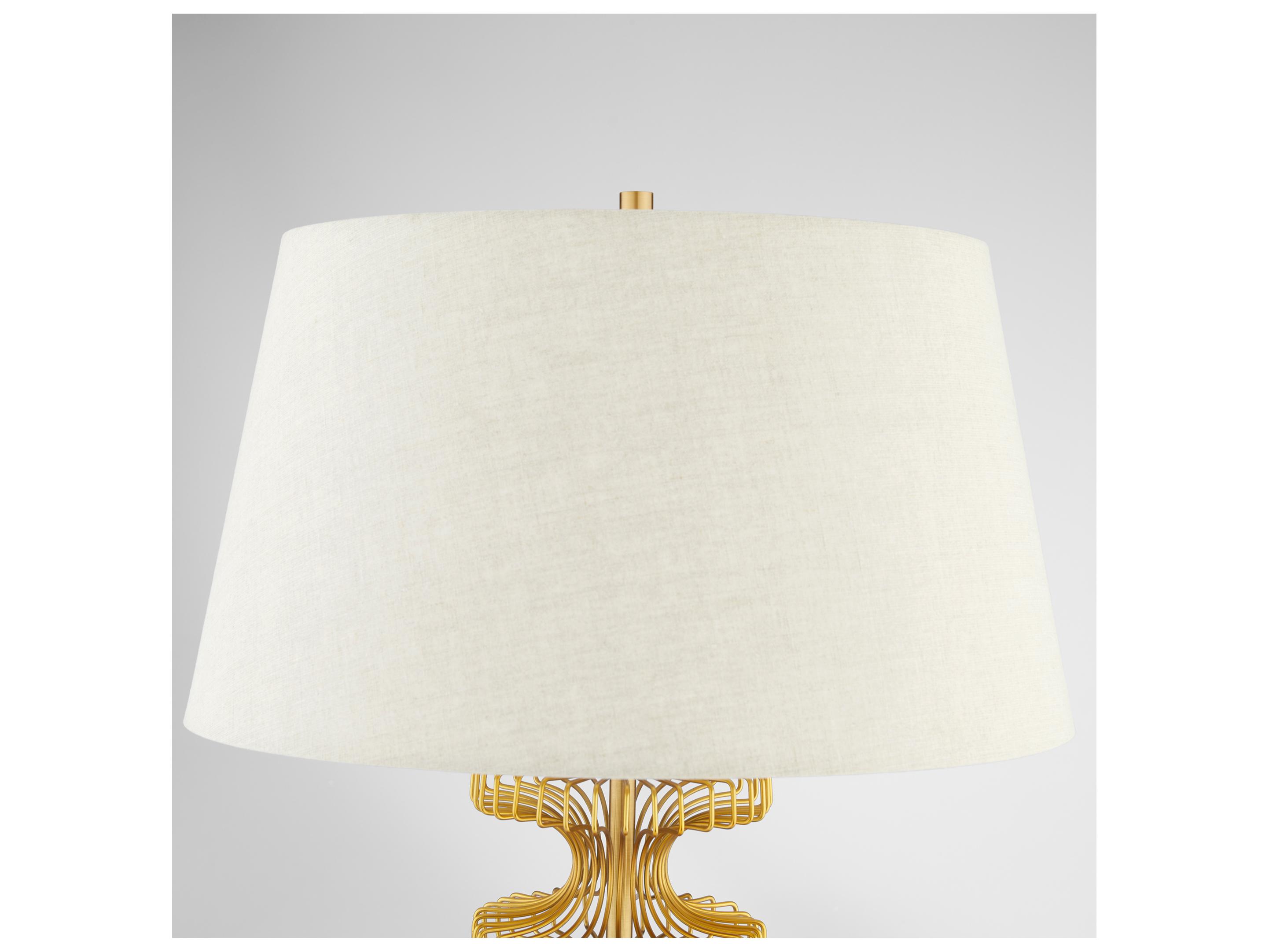 Cyan Design Eero Antique Brass Beige Buffet Lamp