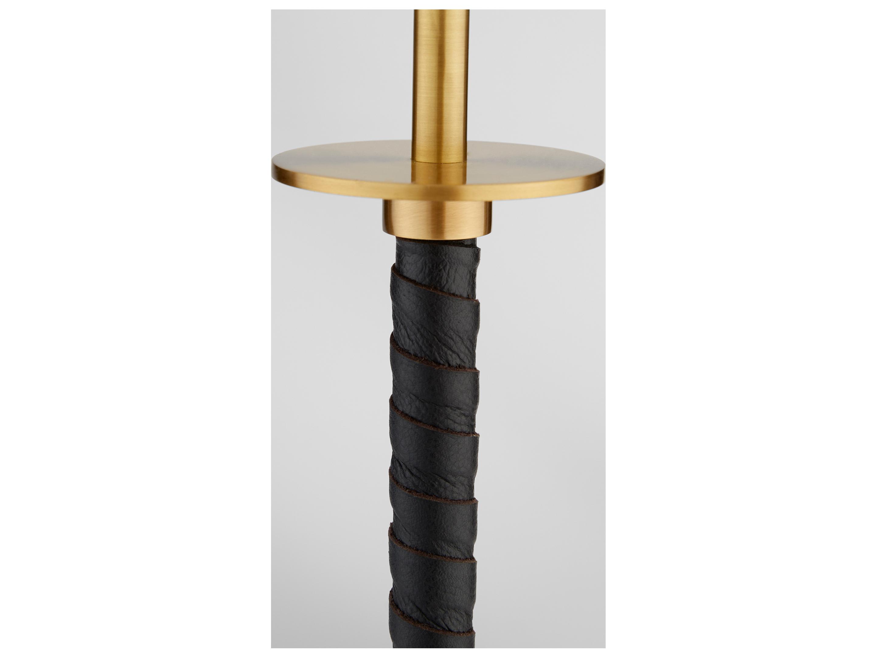 Cyan Design Santiago Black Brass White Buffet Lamp