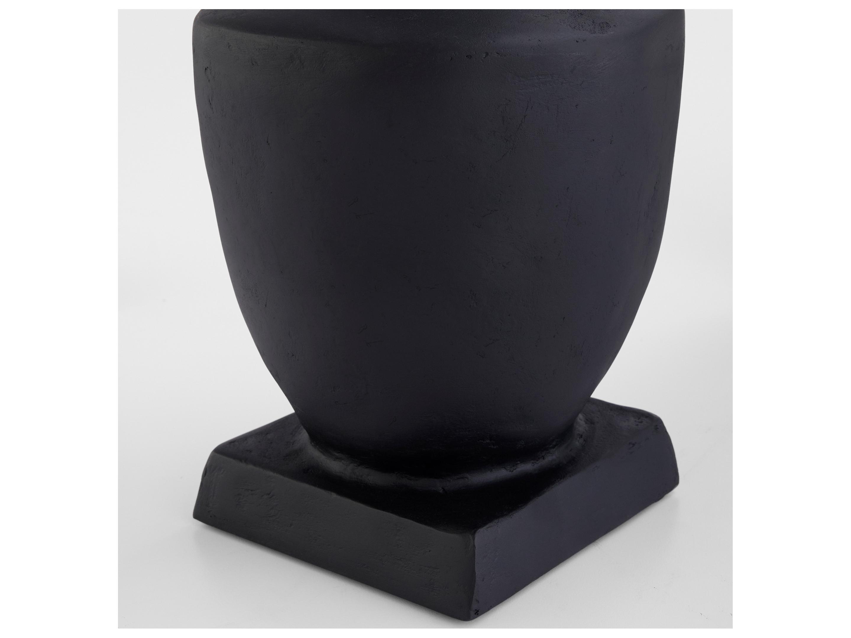 Cyan Design Sparta Black Urn