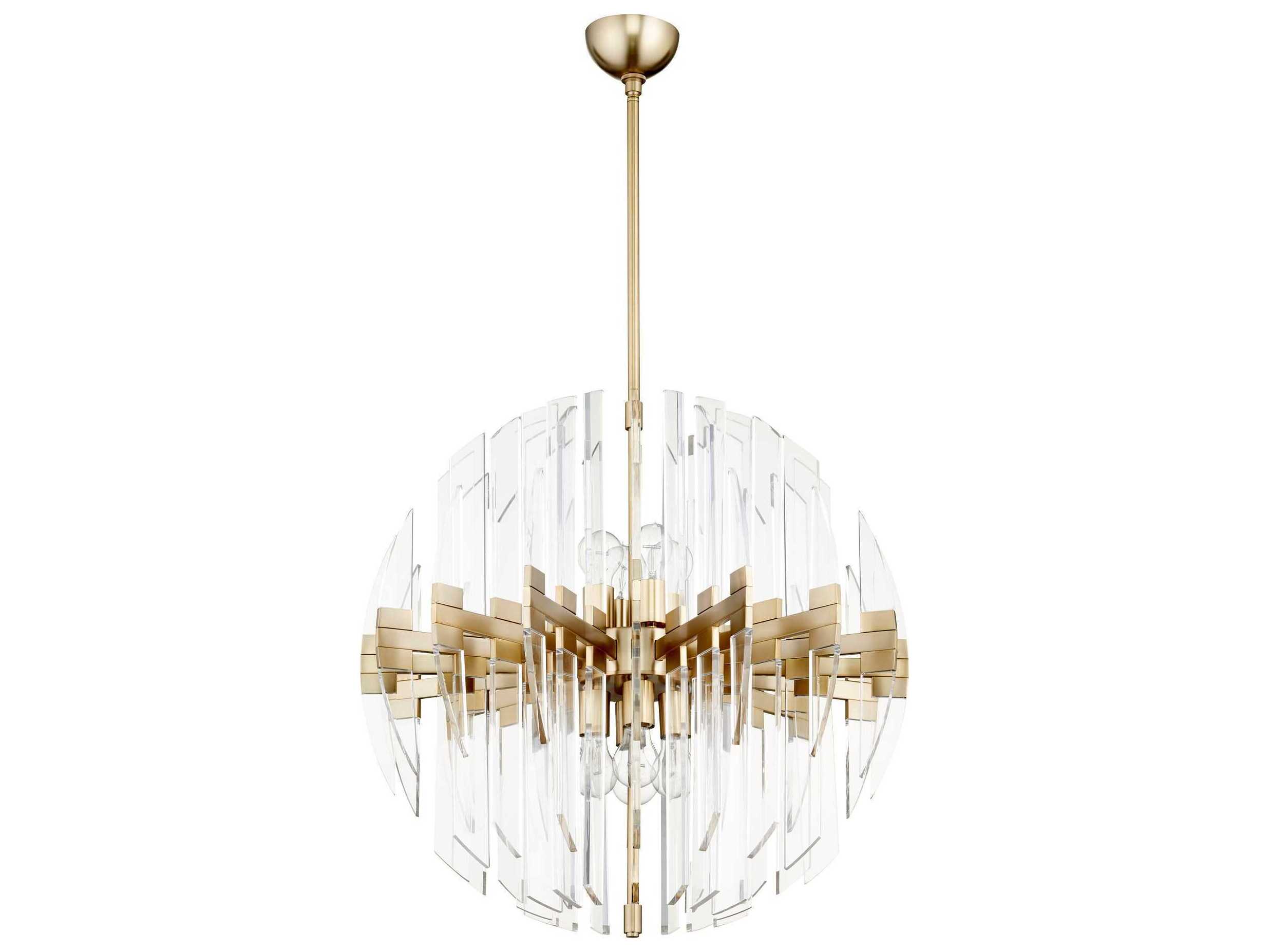 Cyan Design Zion 8-Light Aged Brass Pendant