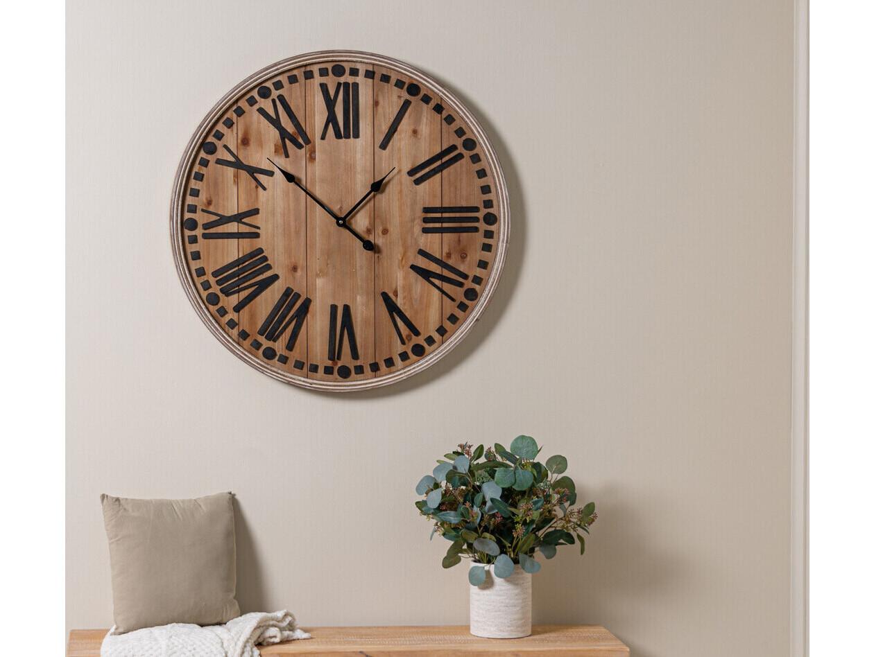 Cooper Classics Linden Wall Clock