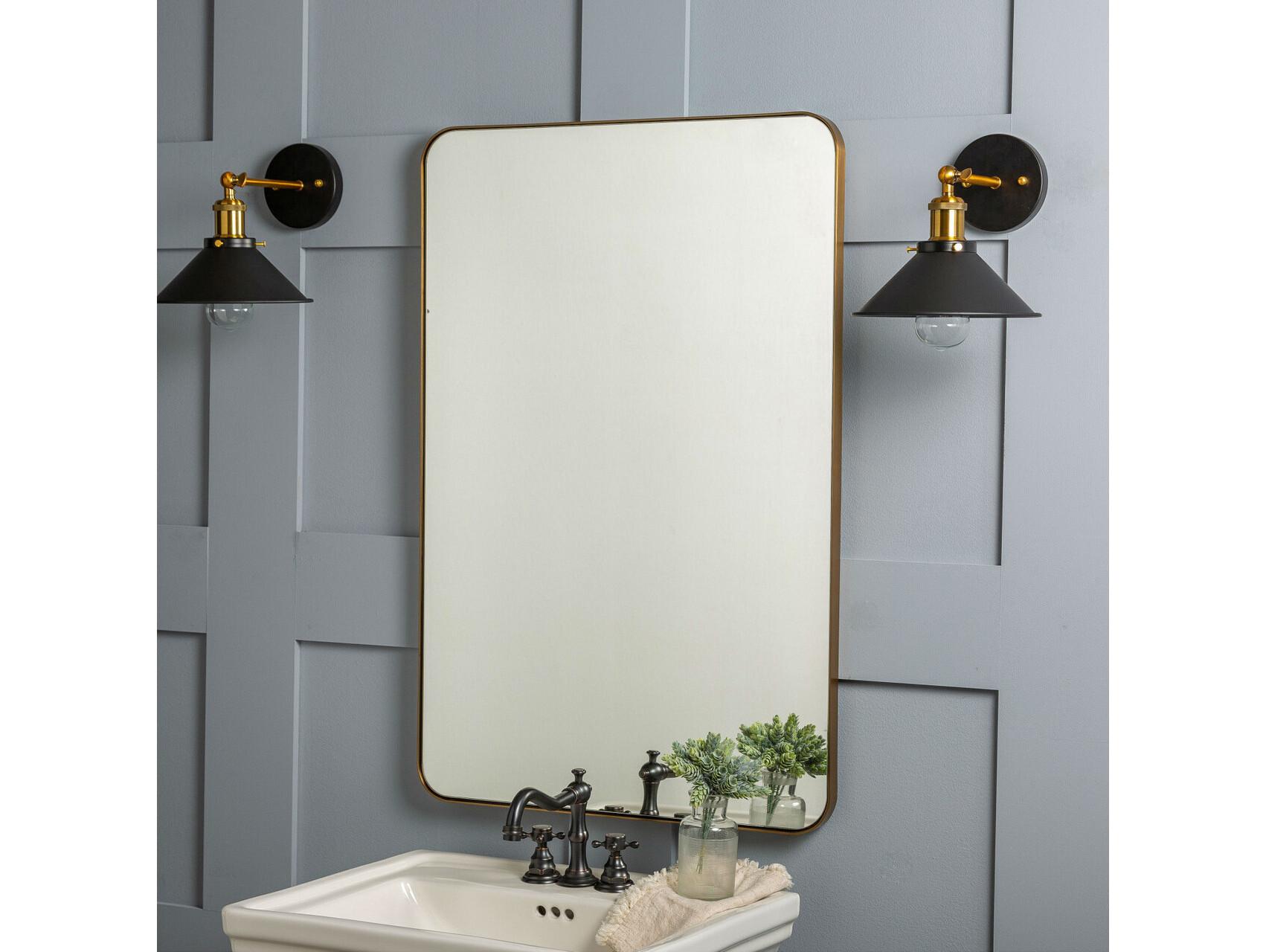 Cooper Classics Somerset Rectangular Wall Mirror