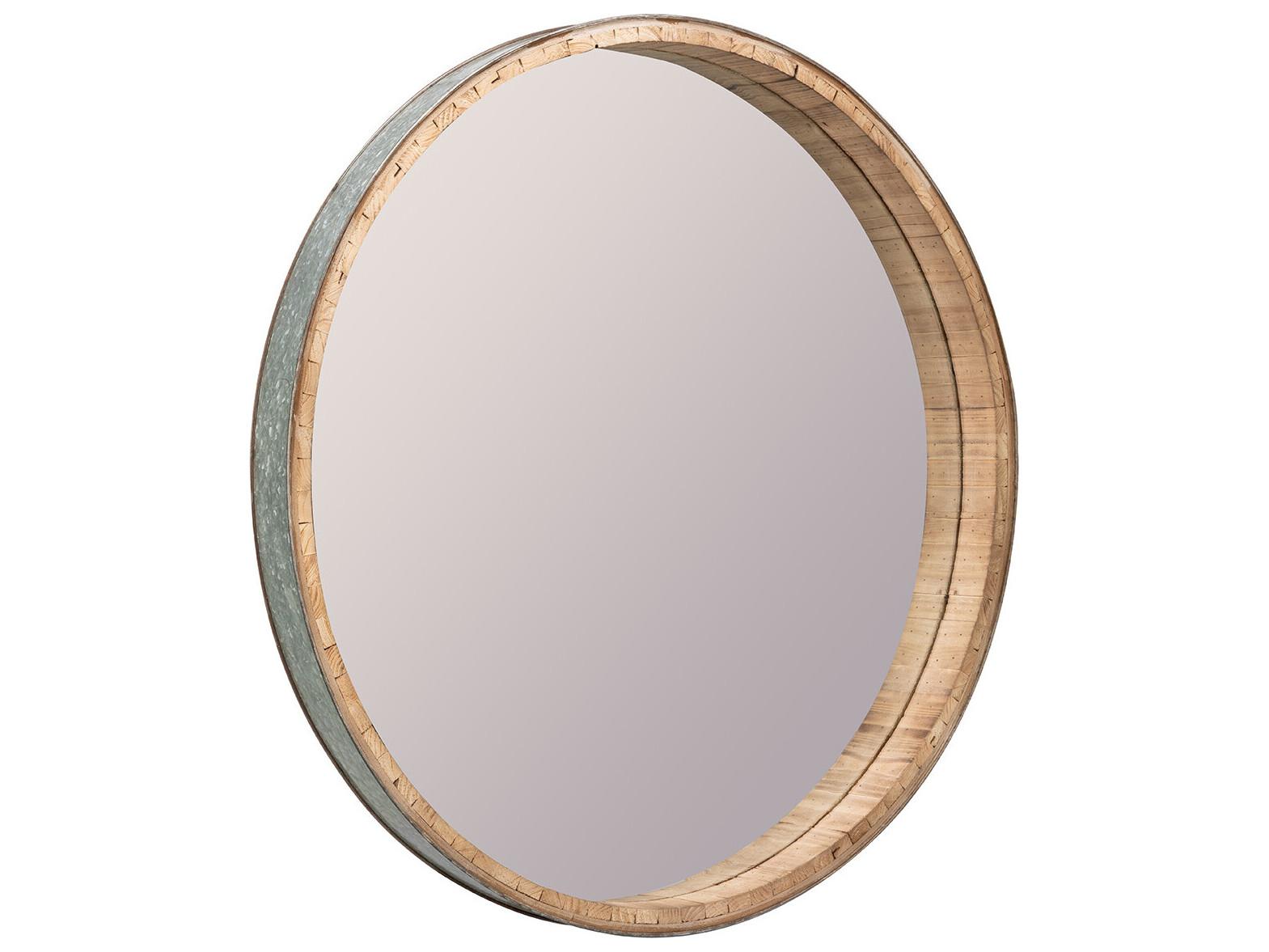 Cooper Classics Beckett Round Wall Mirror