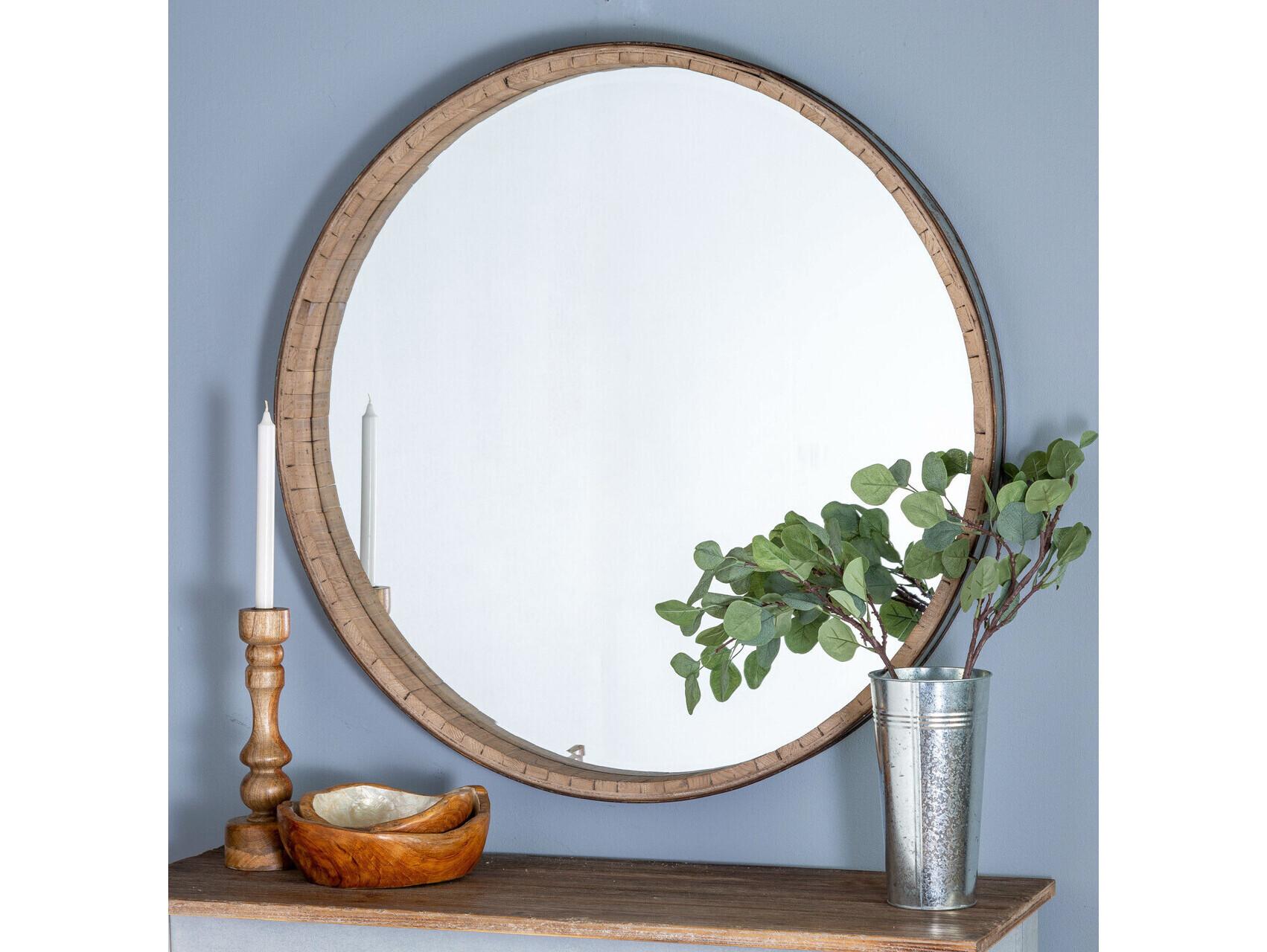 Cooper Classics Beckett Round Wall Mirror