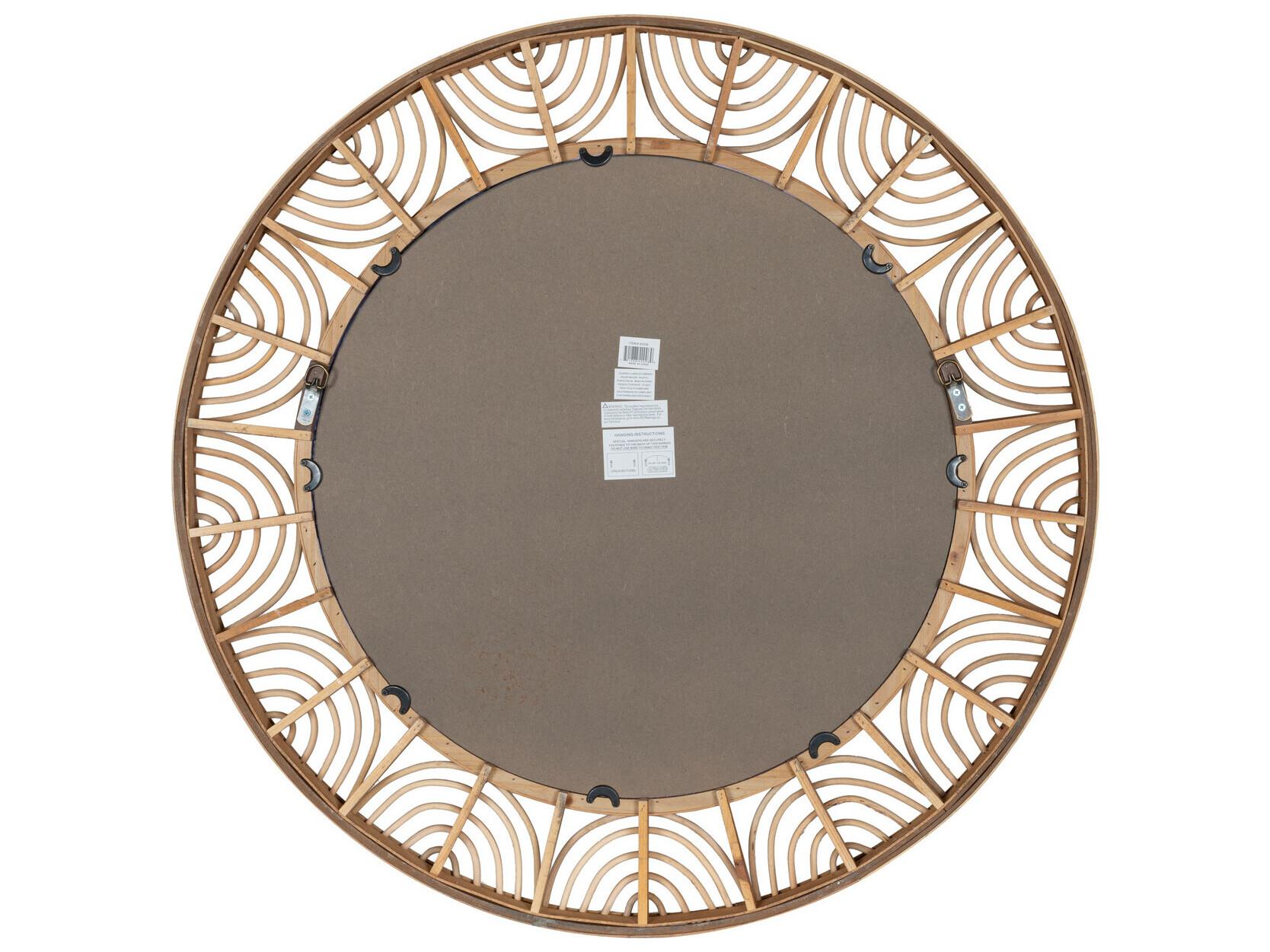 Cooper Classics Omari Round Wall Mirror