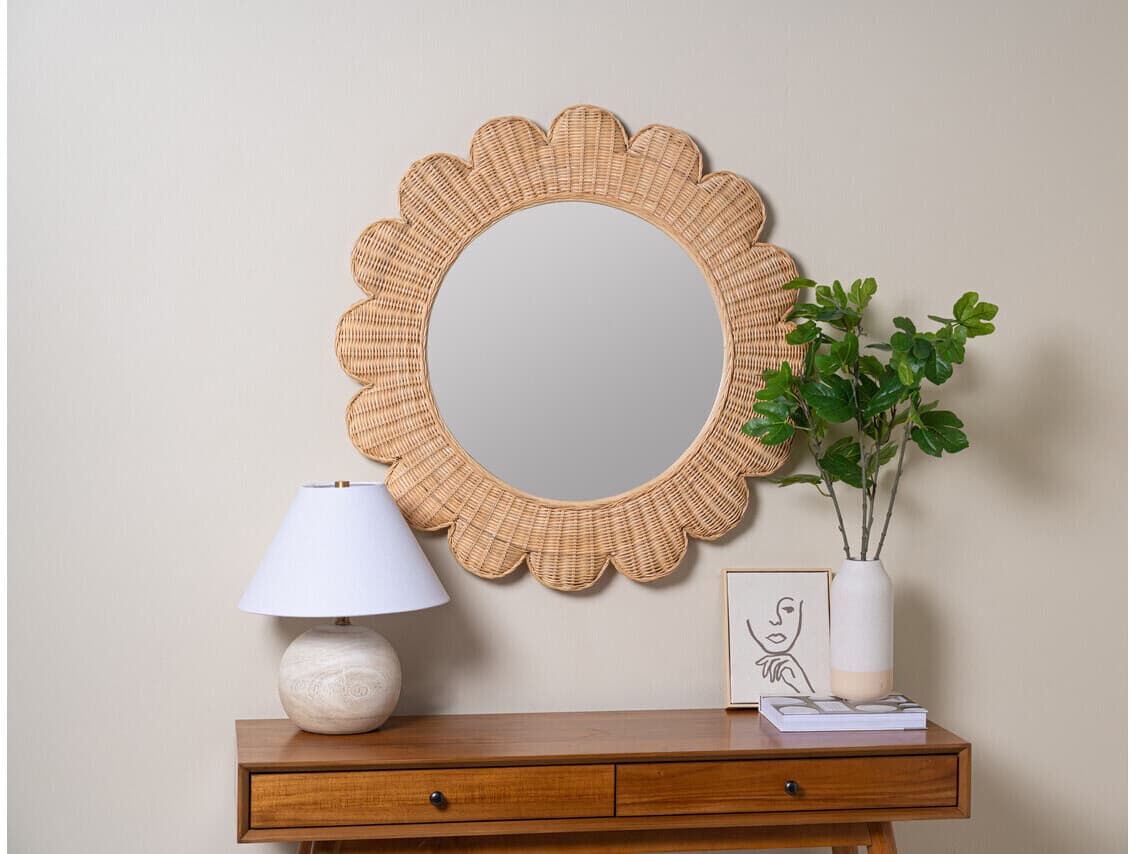 Cooper Classics Zachery Round Wall Mirror