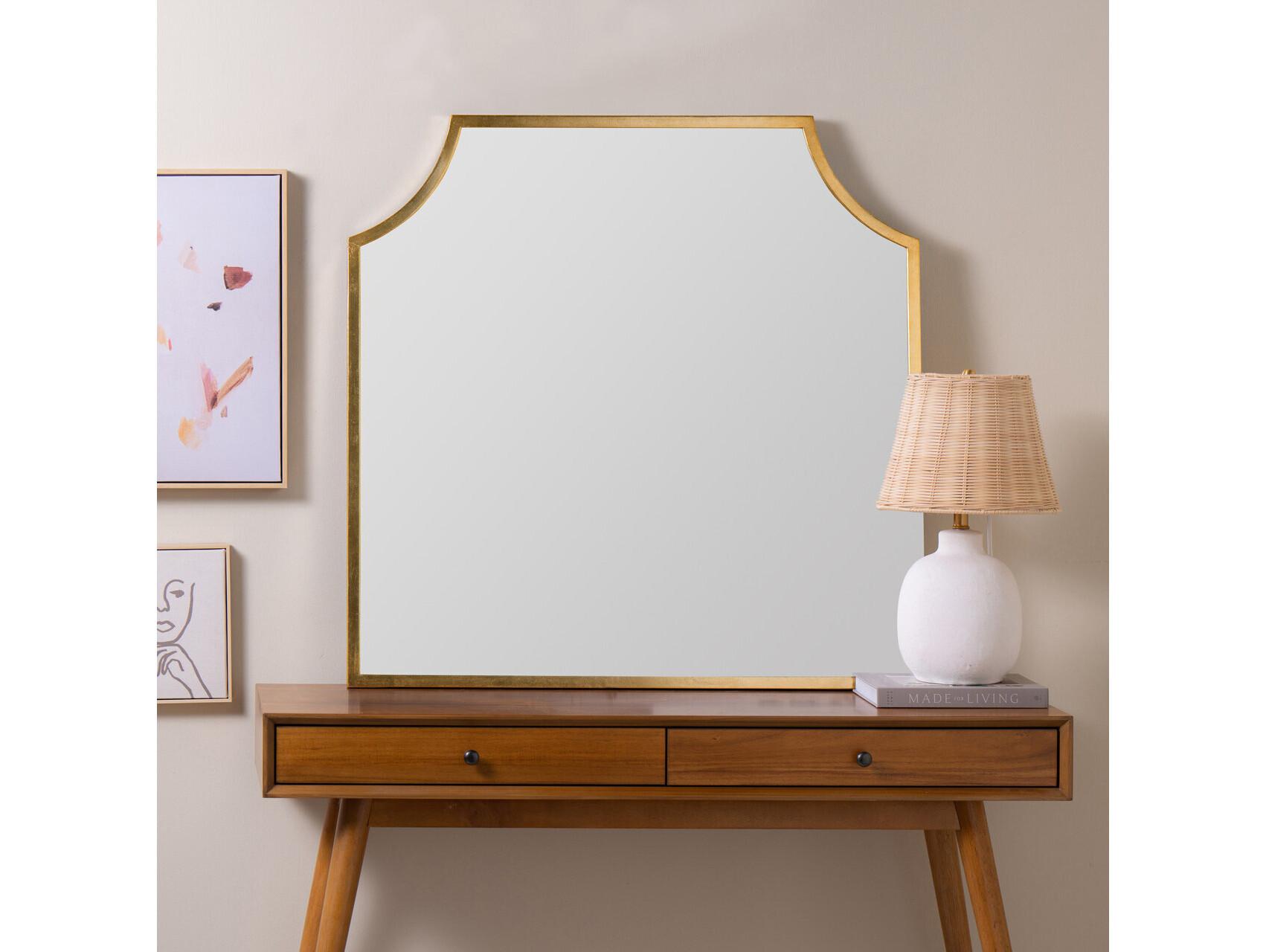 Cooper Classics Simone Mantle Wall Mirror