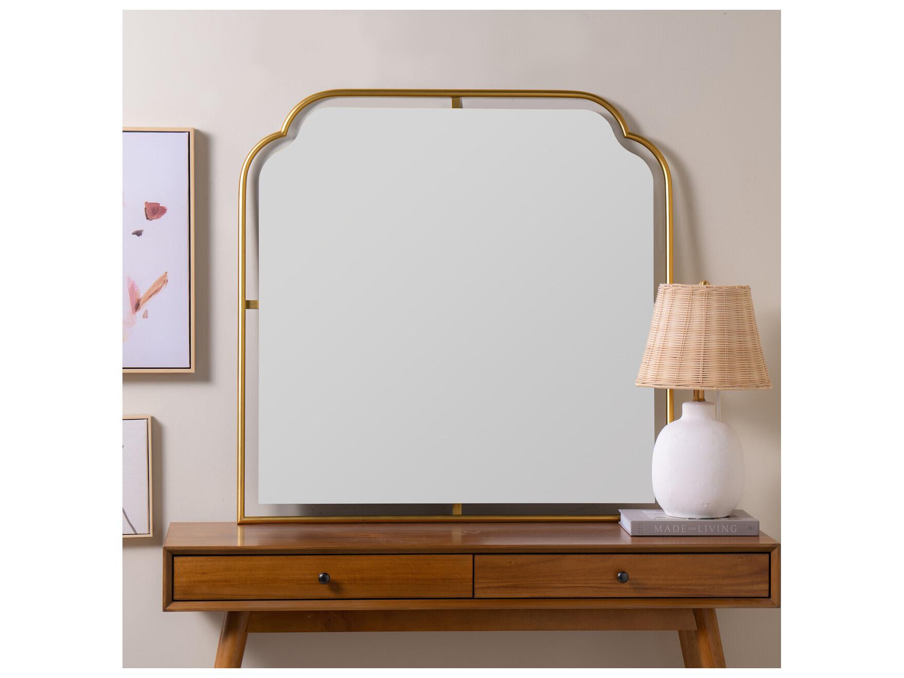 Cooper Classics Sebastian Mantle Wall Mirror