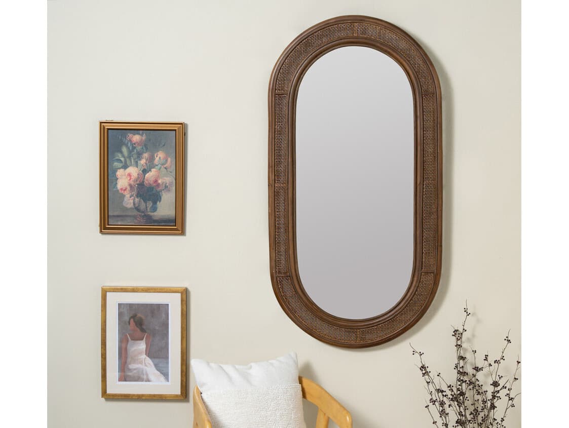 Cooper Classics Felize Oval Wall Mirror