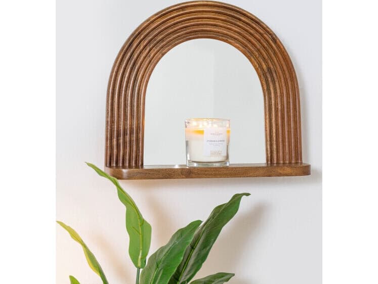 Cooper Classics Sean Shelf Wall Mirror