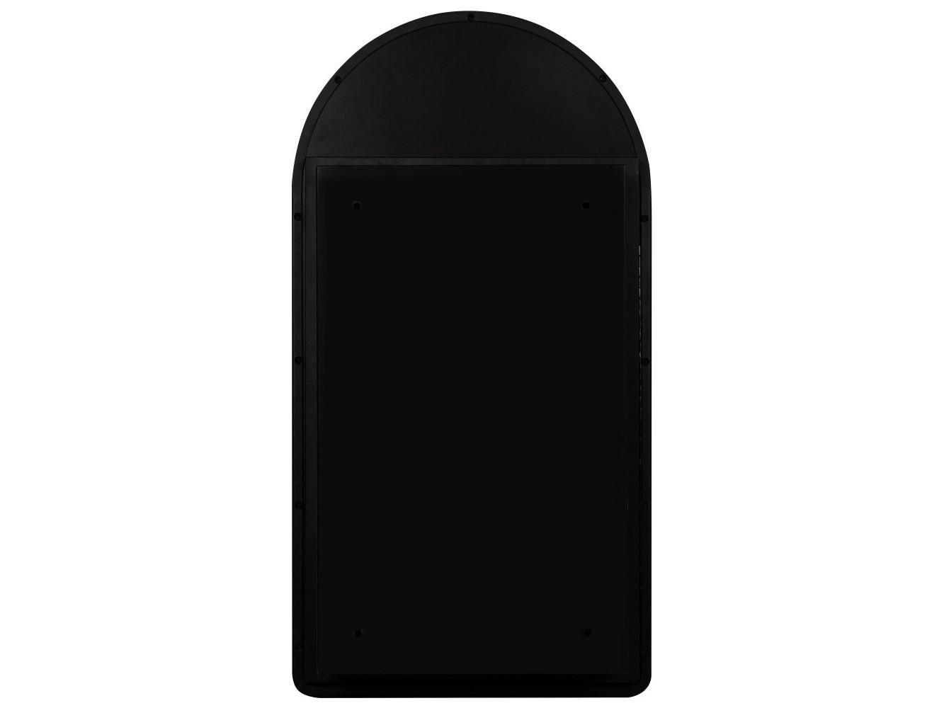 Cooper Classics Colca Matte Black Arched Medicine Cabinet