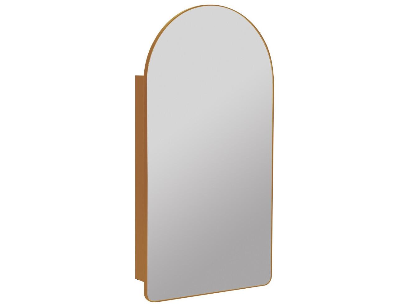 Cooper Classics Colca Gold Arched Medicine Cabinet