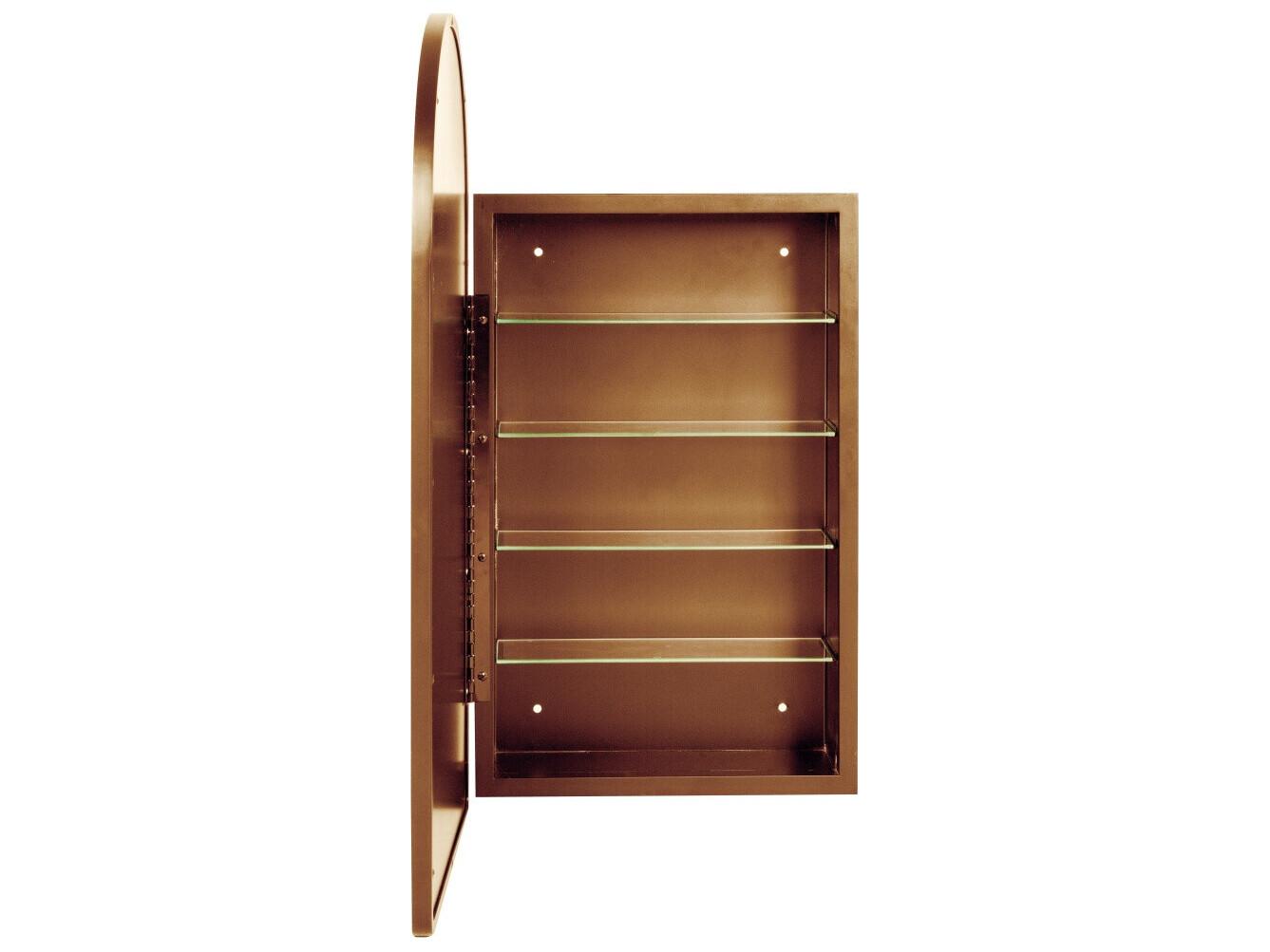 Cooper Classics Colca Gold Arched Medicine Cabinet