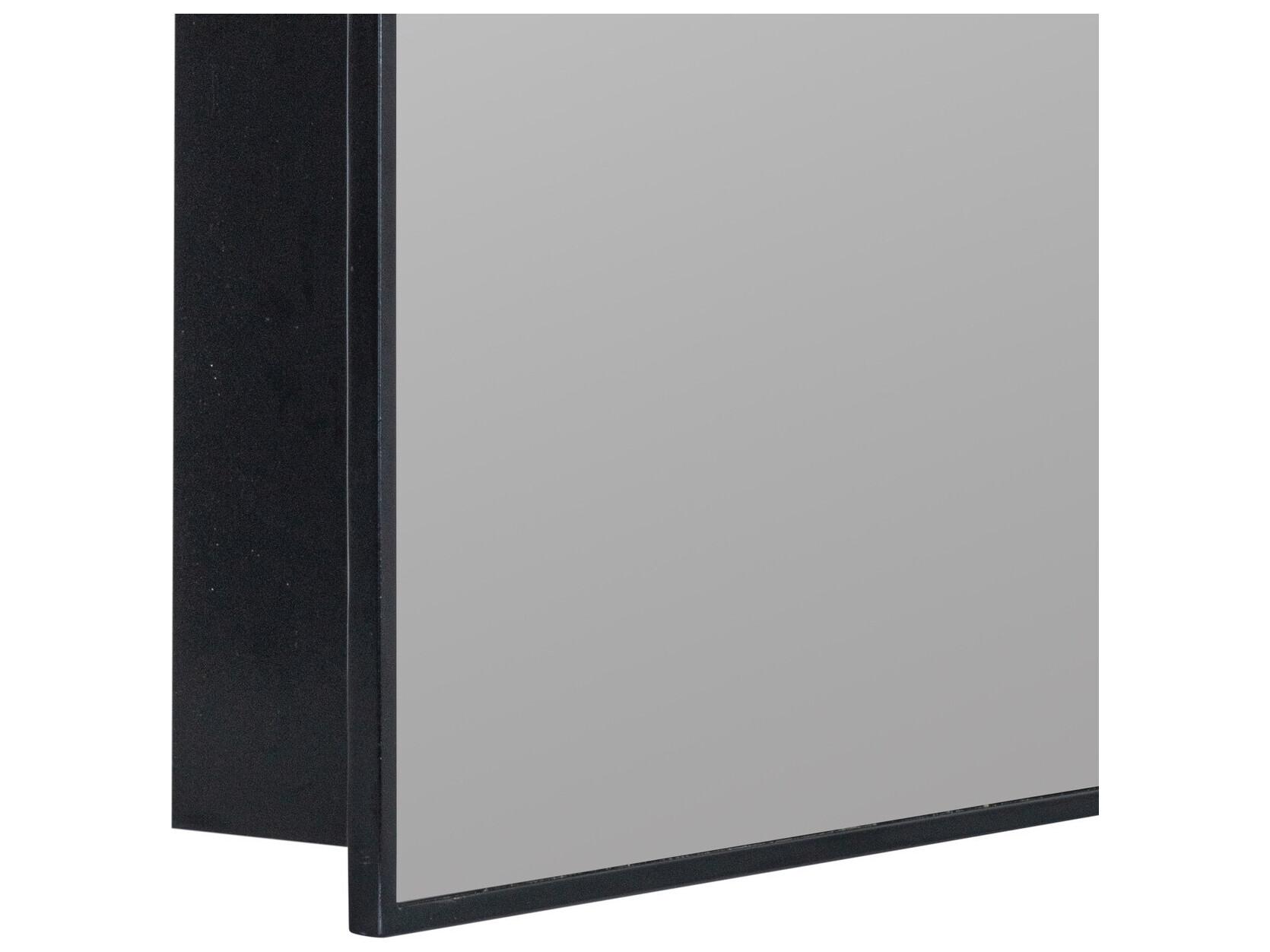 Cooper Classics Simone Black Medicine Cabinet