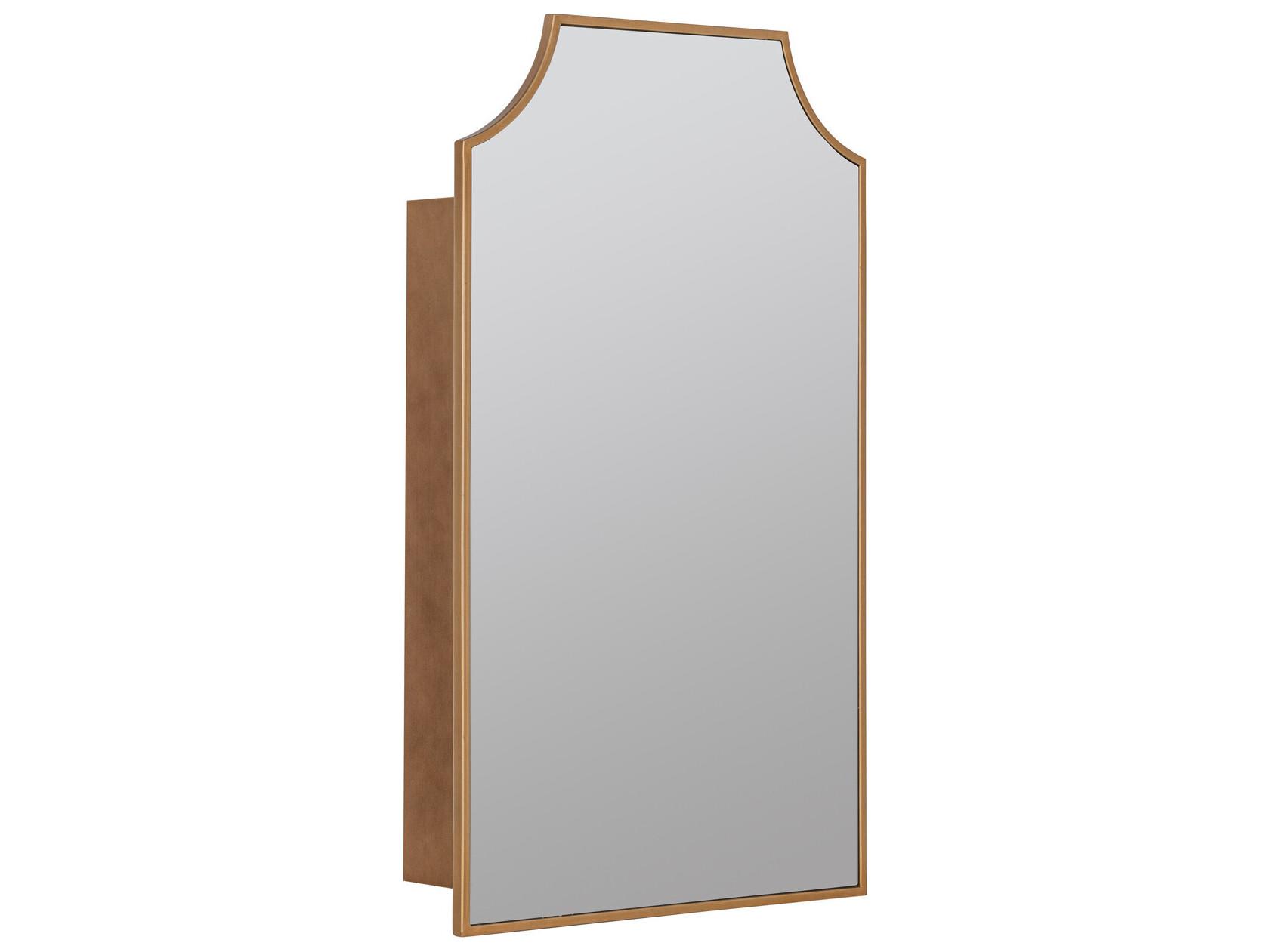 Cooper Classics Simone Gold Medicine Cabinet