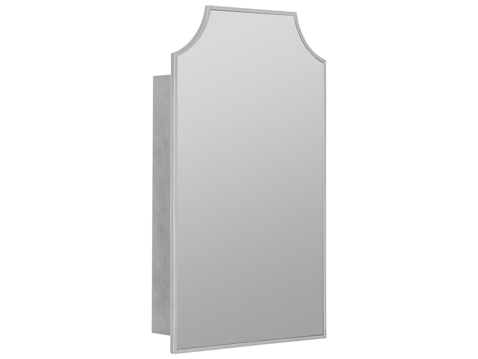 Cooper Classics Simone Brushed Nickel Medicine Cabinet