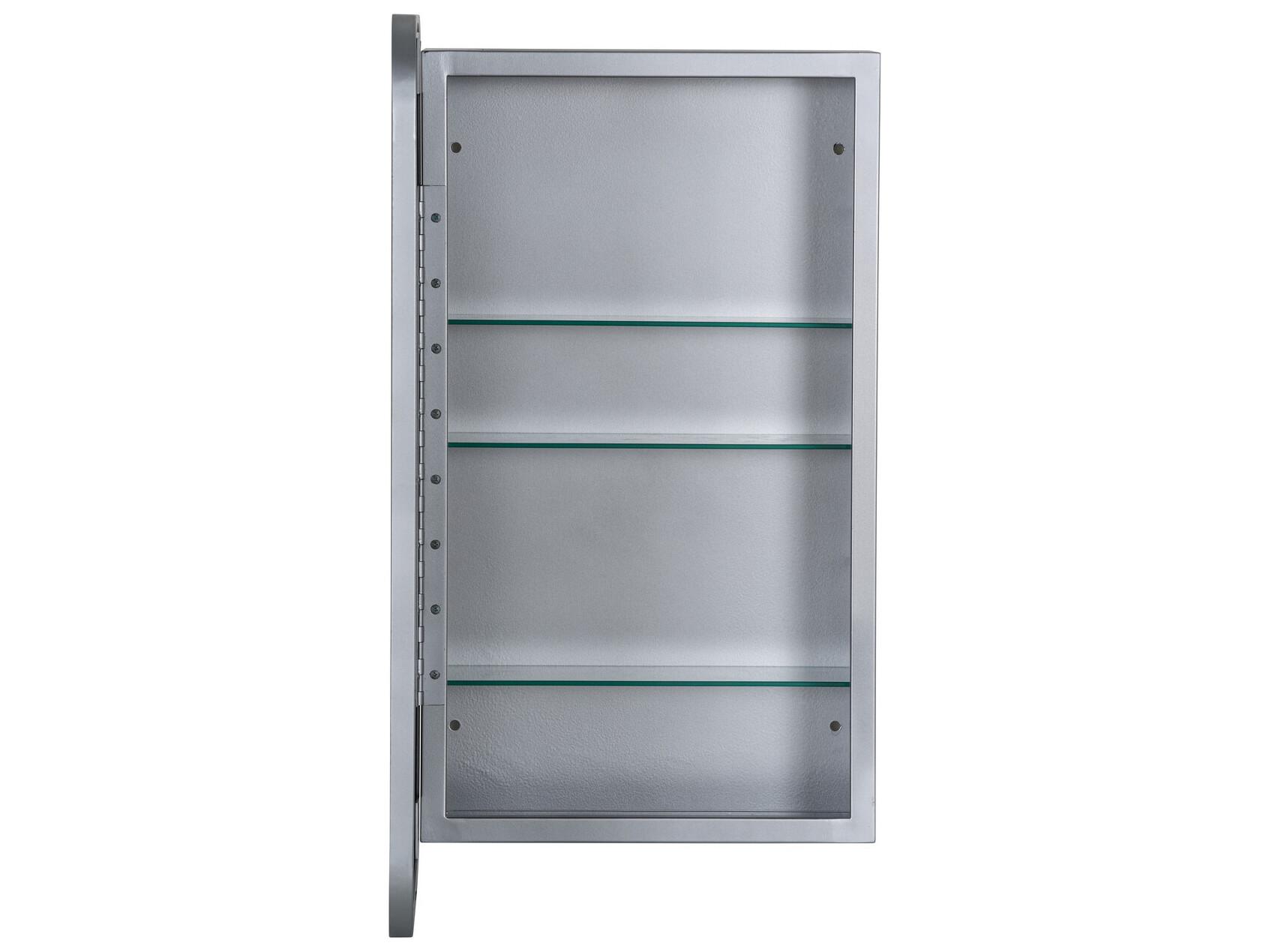 Cooper Classics Hadley Silver Medicine Cabinet