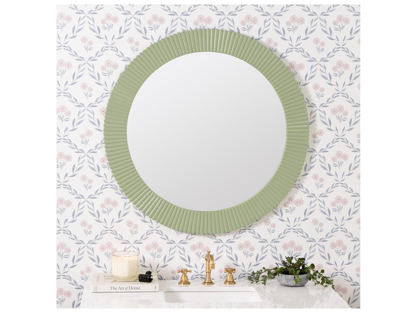 Cooper Classics Josia Round Wall Mirror