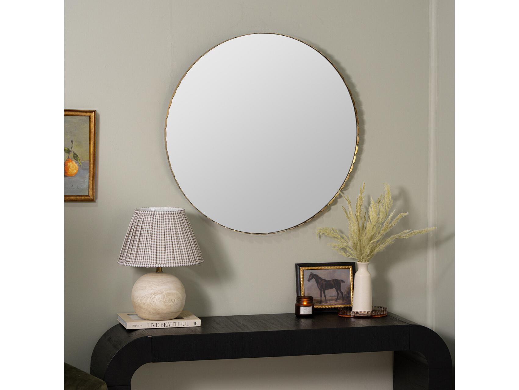 Cooper Classics Jules Round Wall Mirror