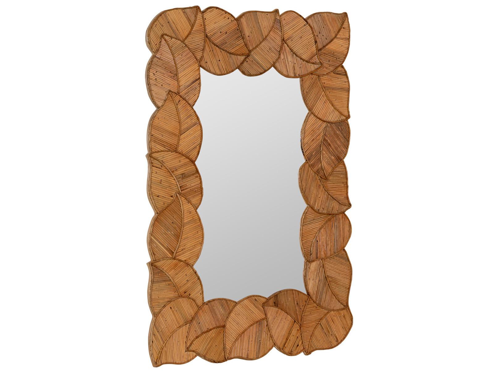 Cooper Classics Palm Rectangular Wall Mirror