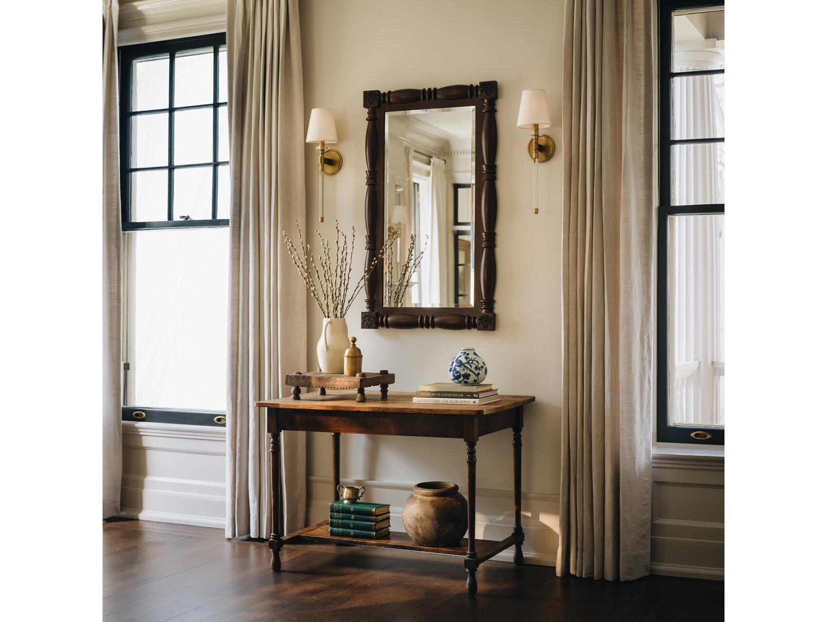 Cooper Classics Stoffer Home The Jefferson Rectangular Wall Mirror