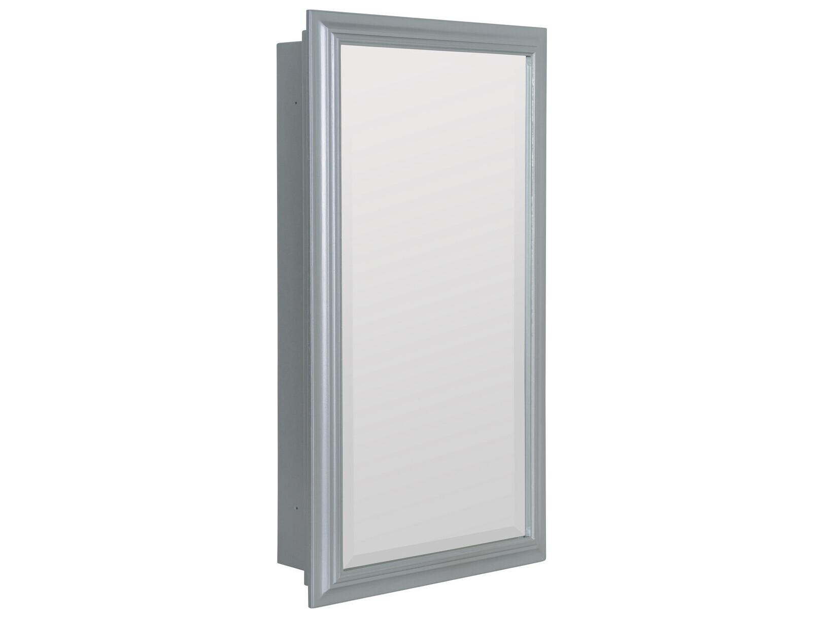 Cooper Classics Stoffer Home Georgian Silver Medicine Cabinet