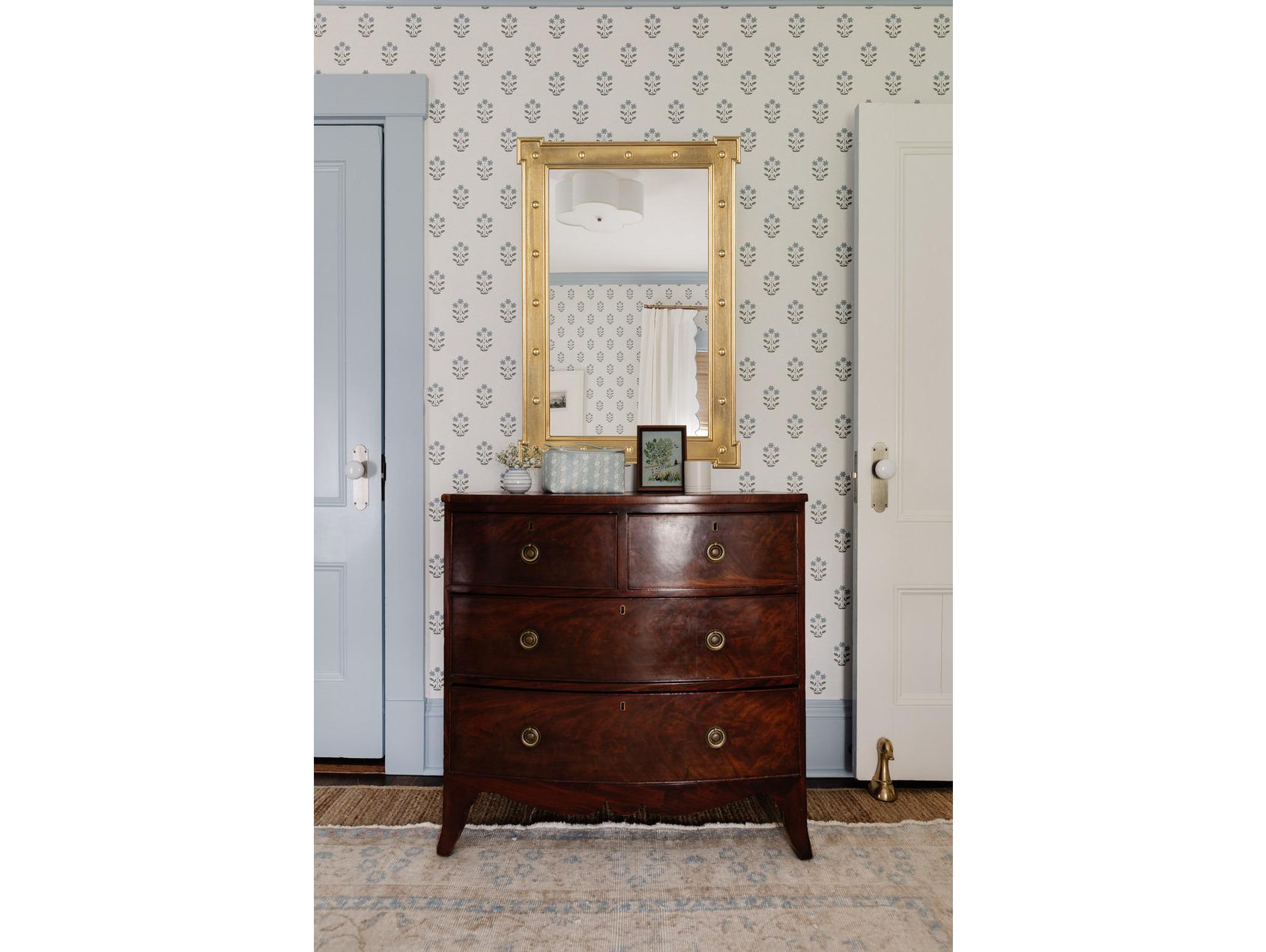 Cooper Classics Erin Gates Rivet Rectangular Wall Mirror