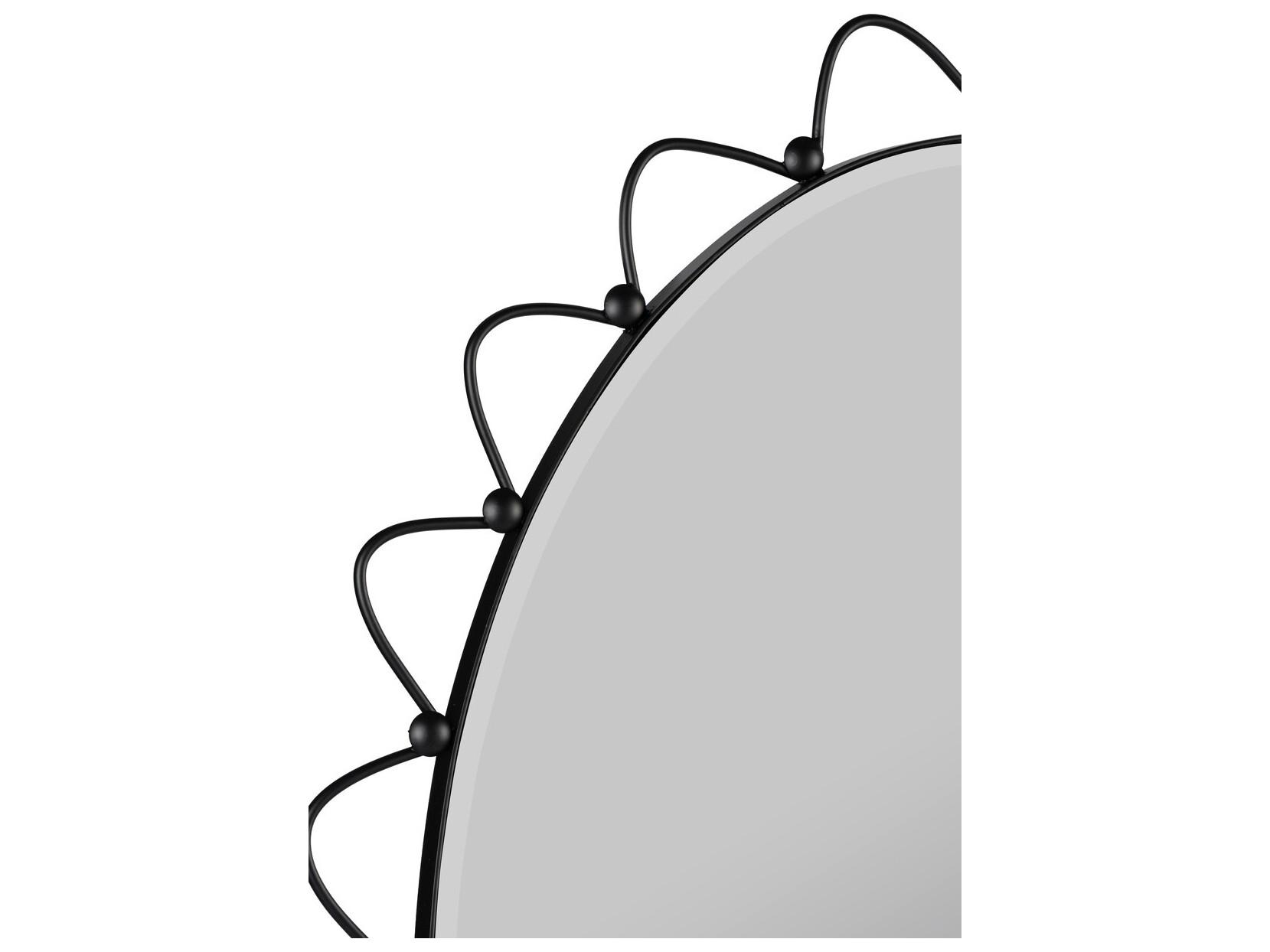 Cooper Classics Park and Oak Sienna Oval Wall Mirror