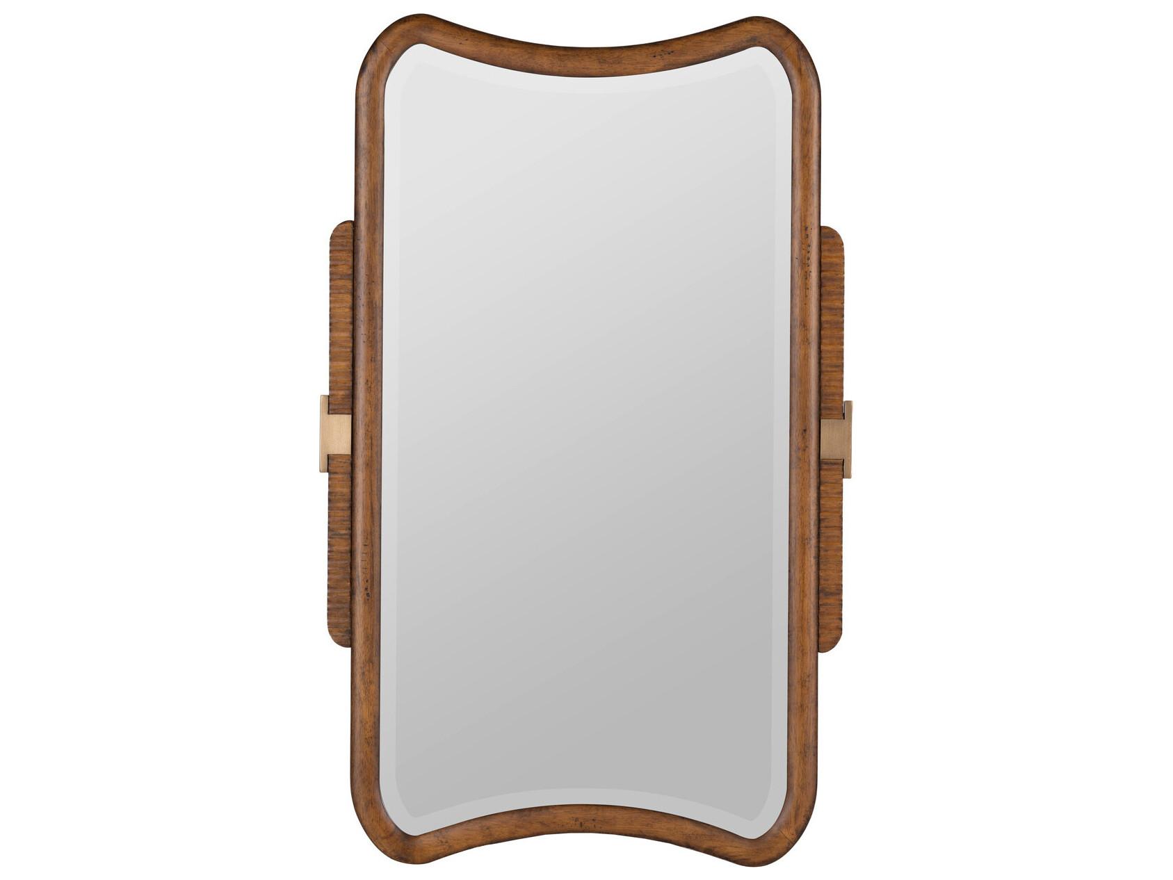 Cooper Classics Park and Oak Luca Rectangular Wall Mirror