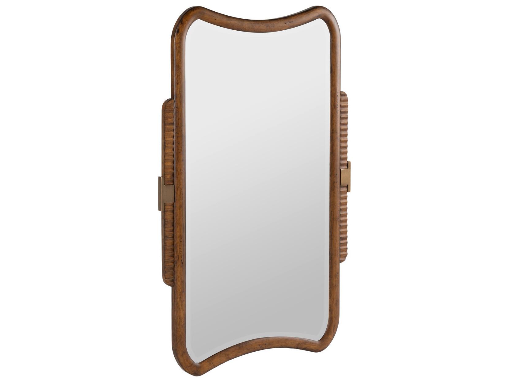 Cooper Classics Park and Oak Luca Rectangular Wall Mirror