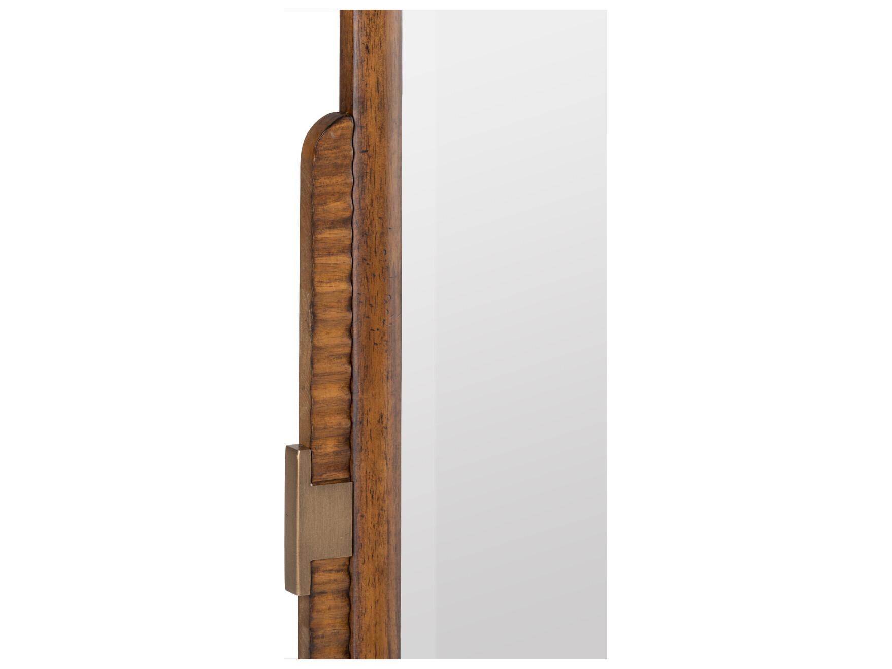 Cooper Classics Park and Oak Luca Rectangular Wall Mirror