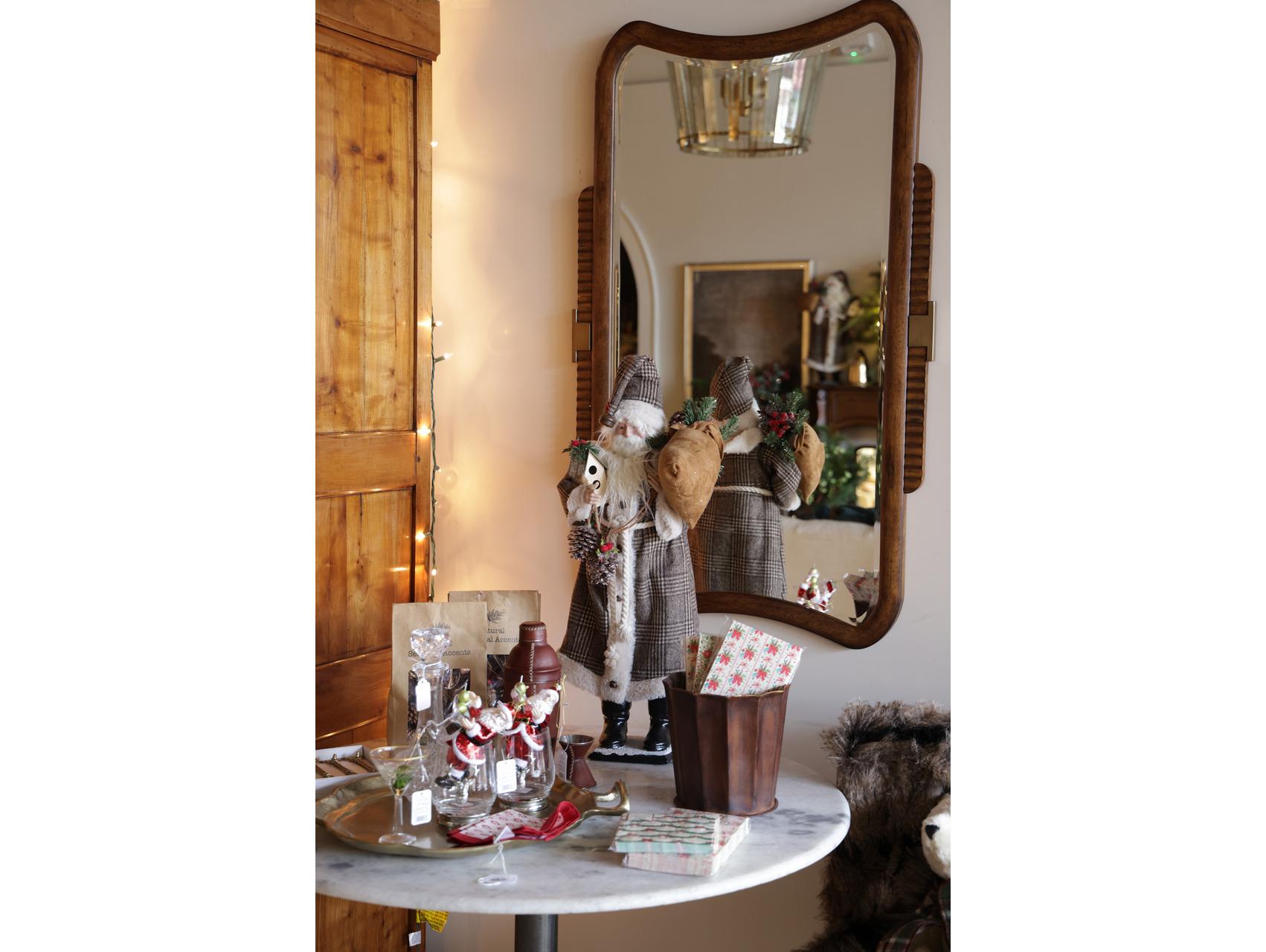 Cooper Classics Park and Oak Luca Rectangular Wall Mirror