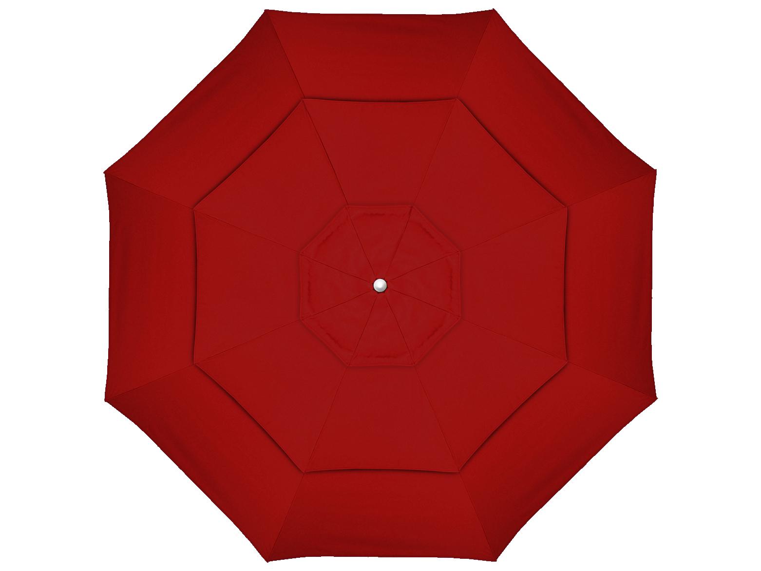 California Patio Umbrella Quick Ship Newport Series Aluminum 11 Foot Octagon Pulley Lift Patio Umbrella