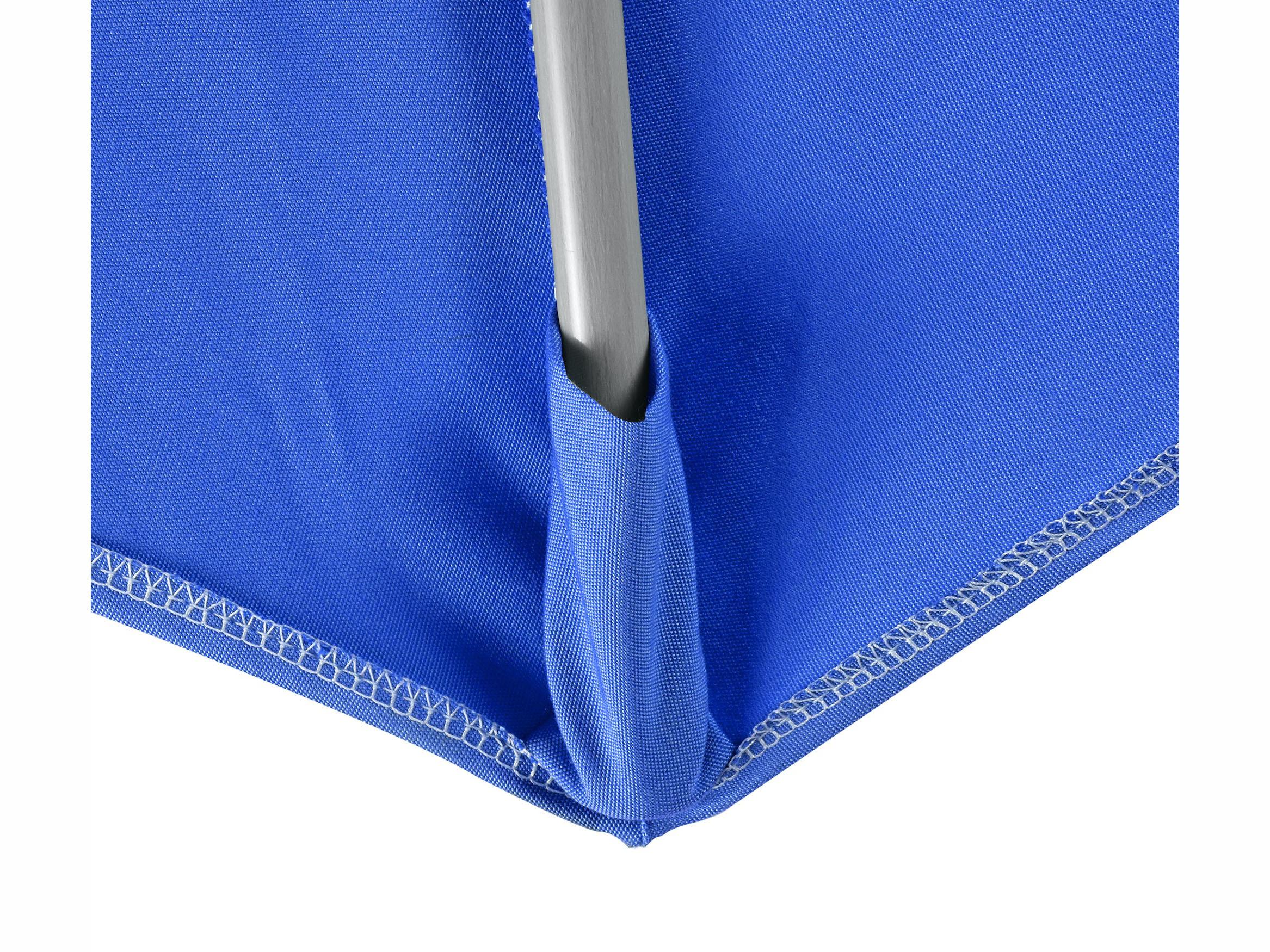 California Outdoor Umbrella Quick Ship Newport Series Aluminum 7.5 Foot Octagon Pulley Lift Outdoor Umbrella