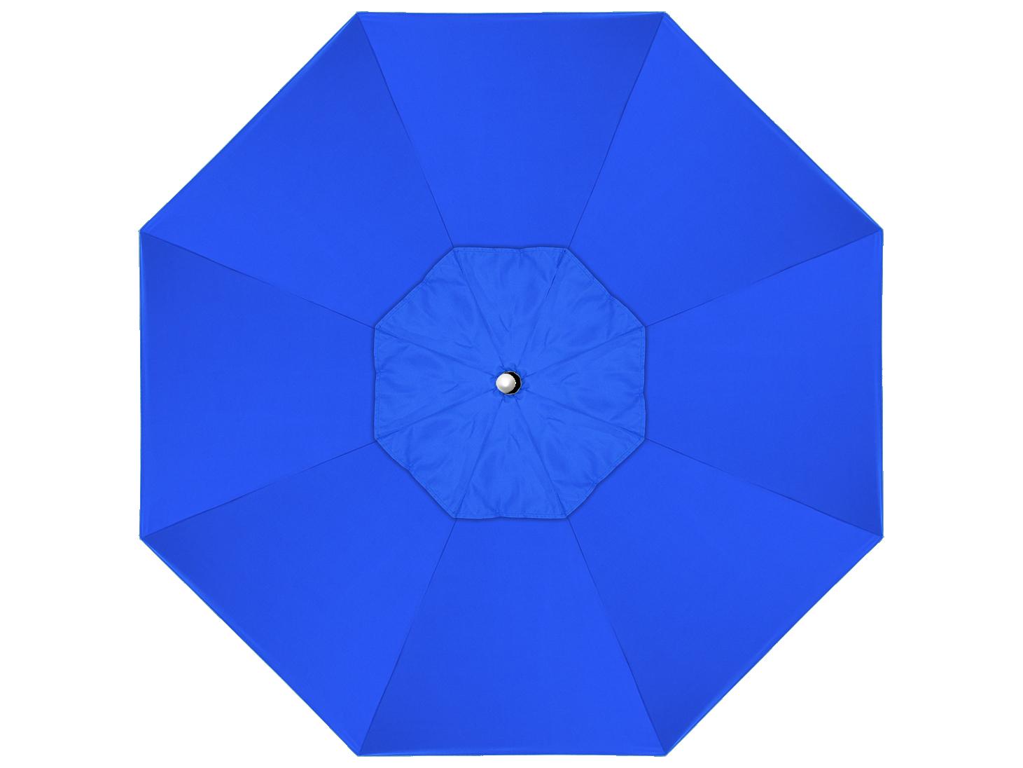 California Outdoor Patio Umbrella Quick Ship Newport Series Aluminum 9 Foot Octagon Pulley Lift Outdoor Patio Umbrella