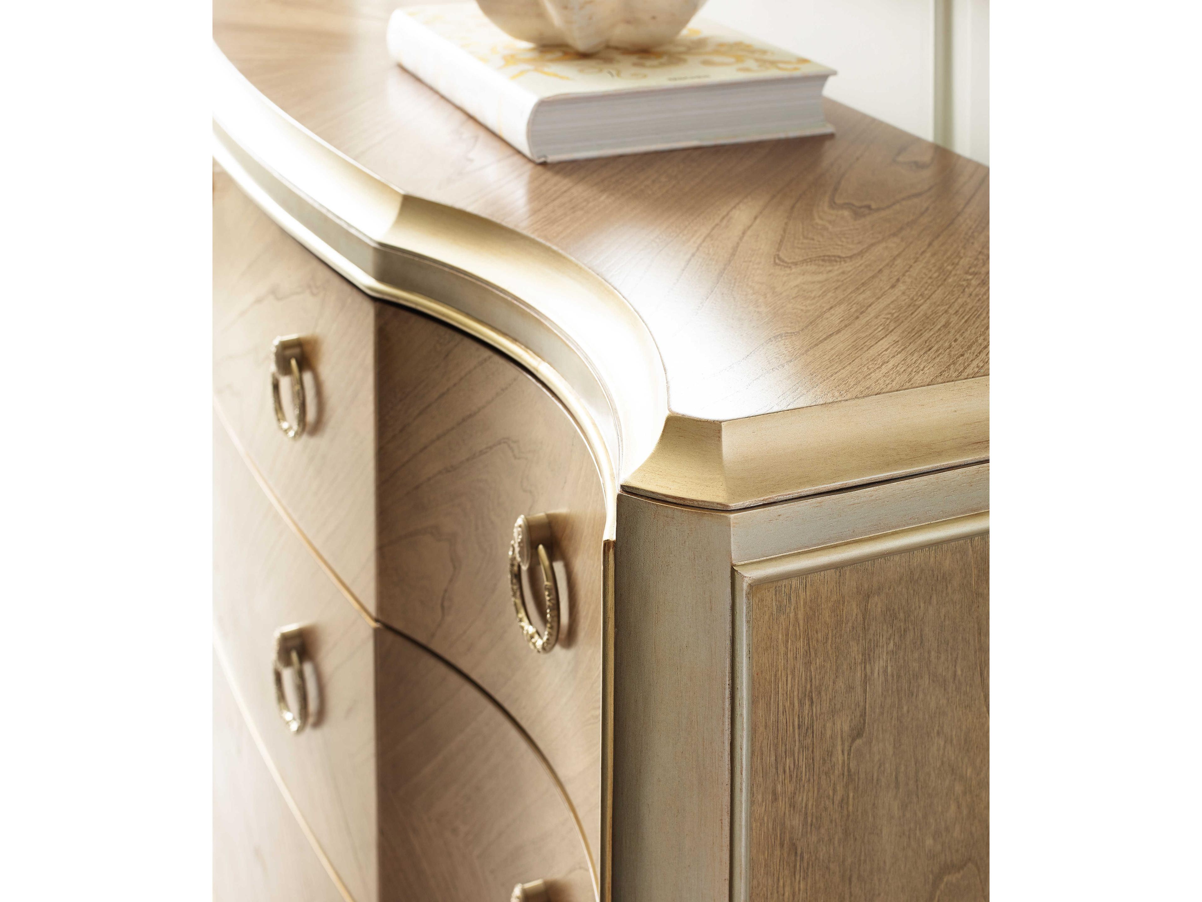 Caracole Fontainebleau 9-Drawers Brown Hardwood Dresser