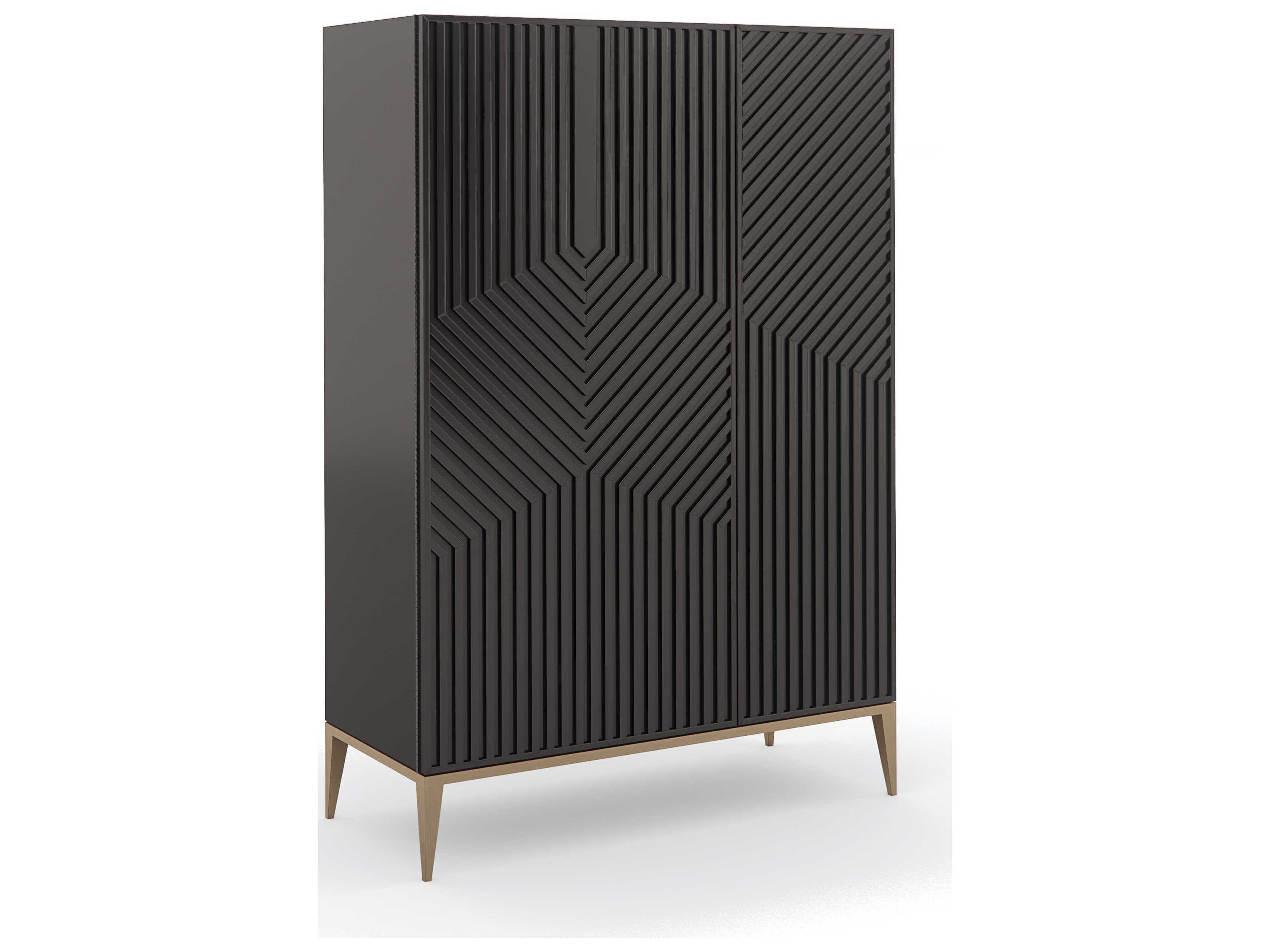 Caracole Classic Out of Line Brown Accent Chest