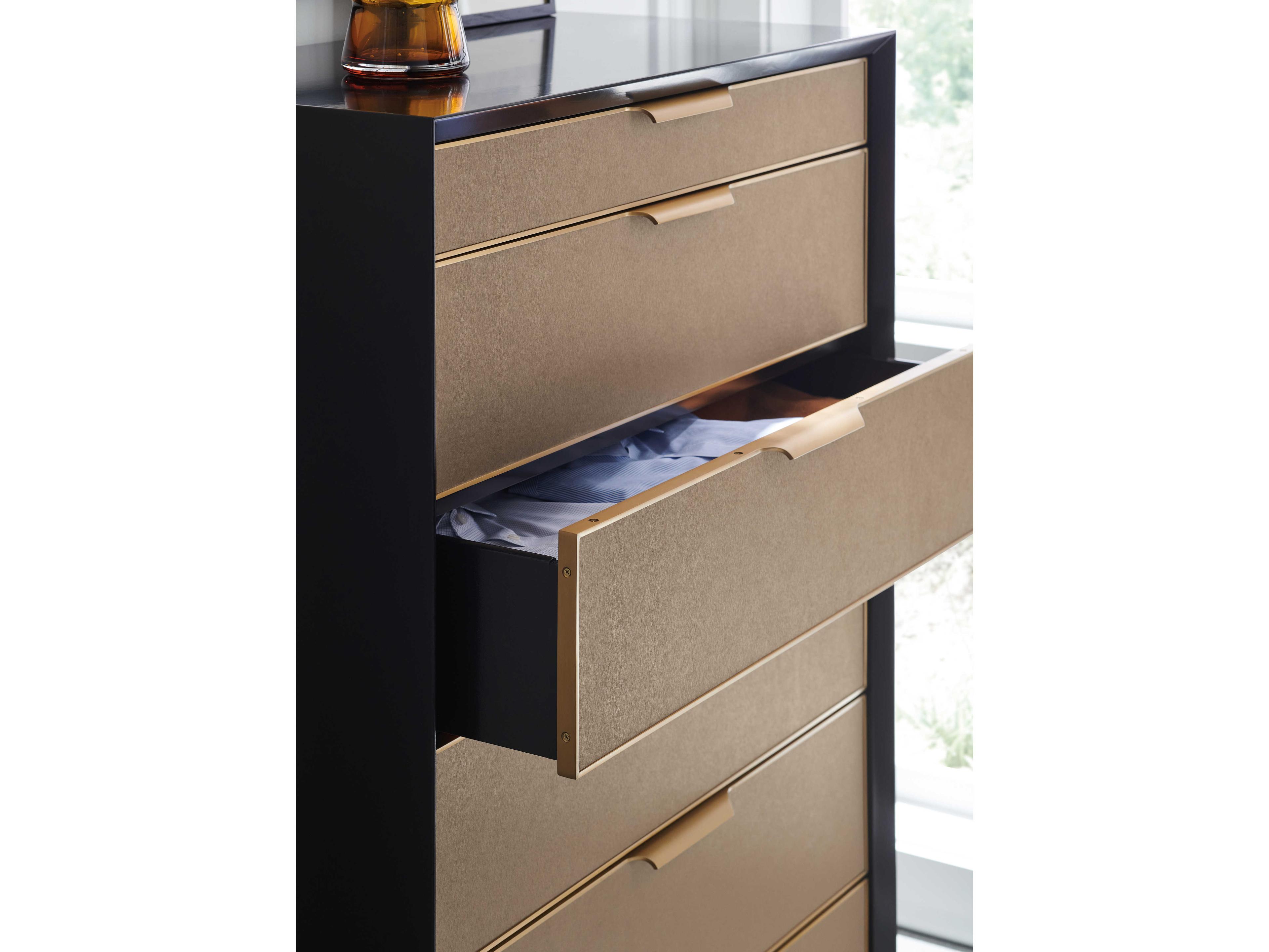 Caracole Classic Wrap It Up Dark Chocolate Accent Chest