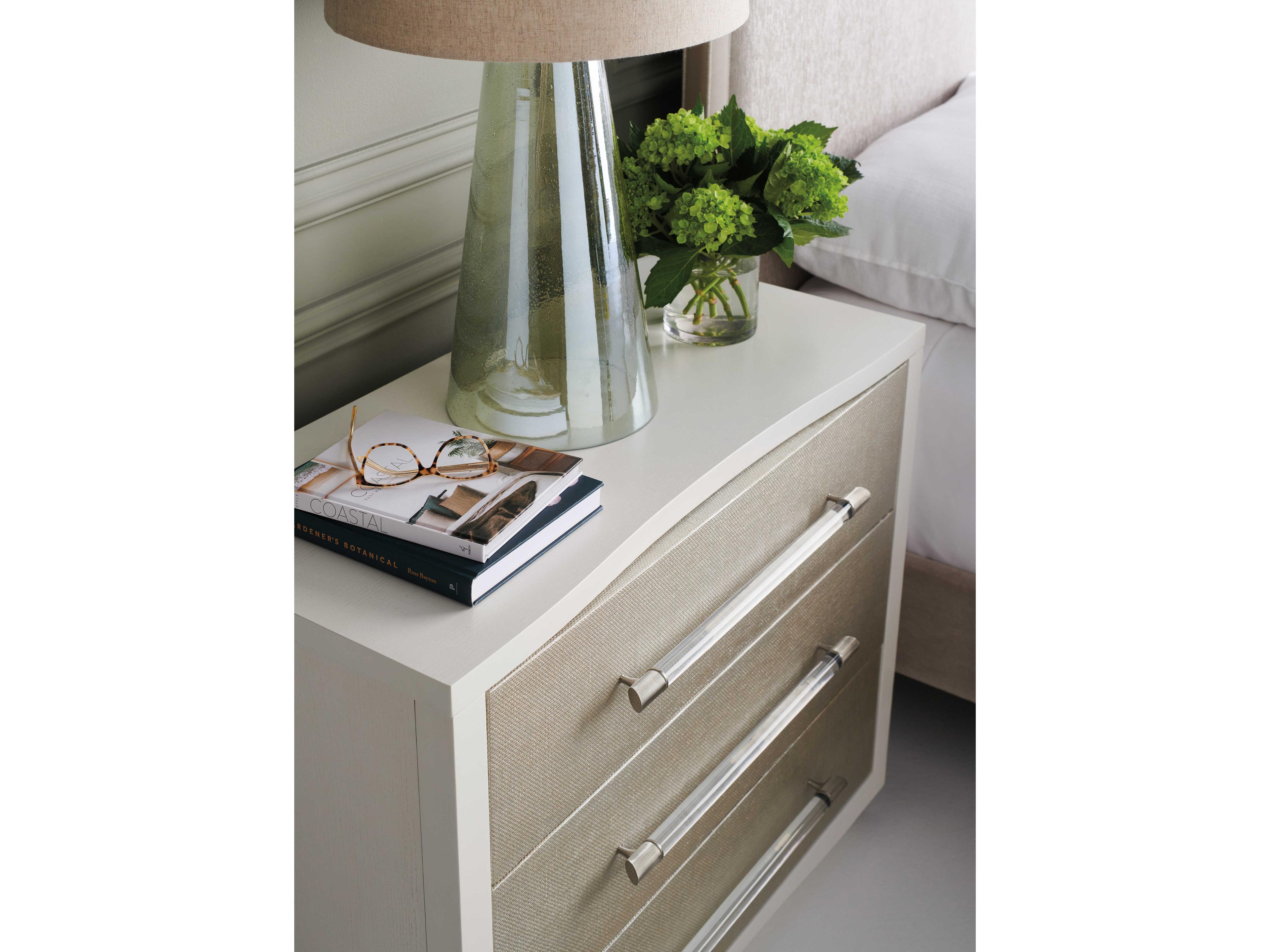 Caracole Classic A Clear Touch 3-Drawers Nightstand