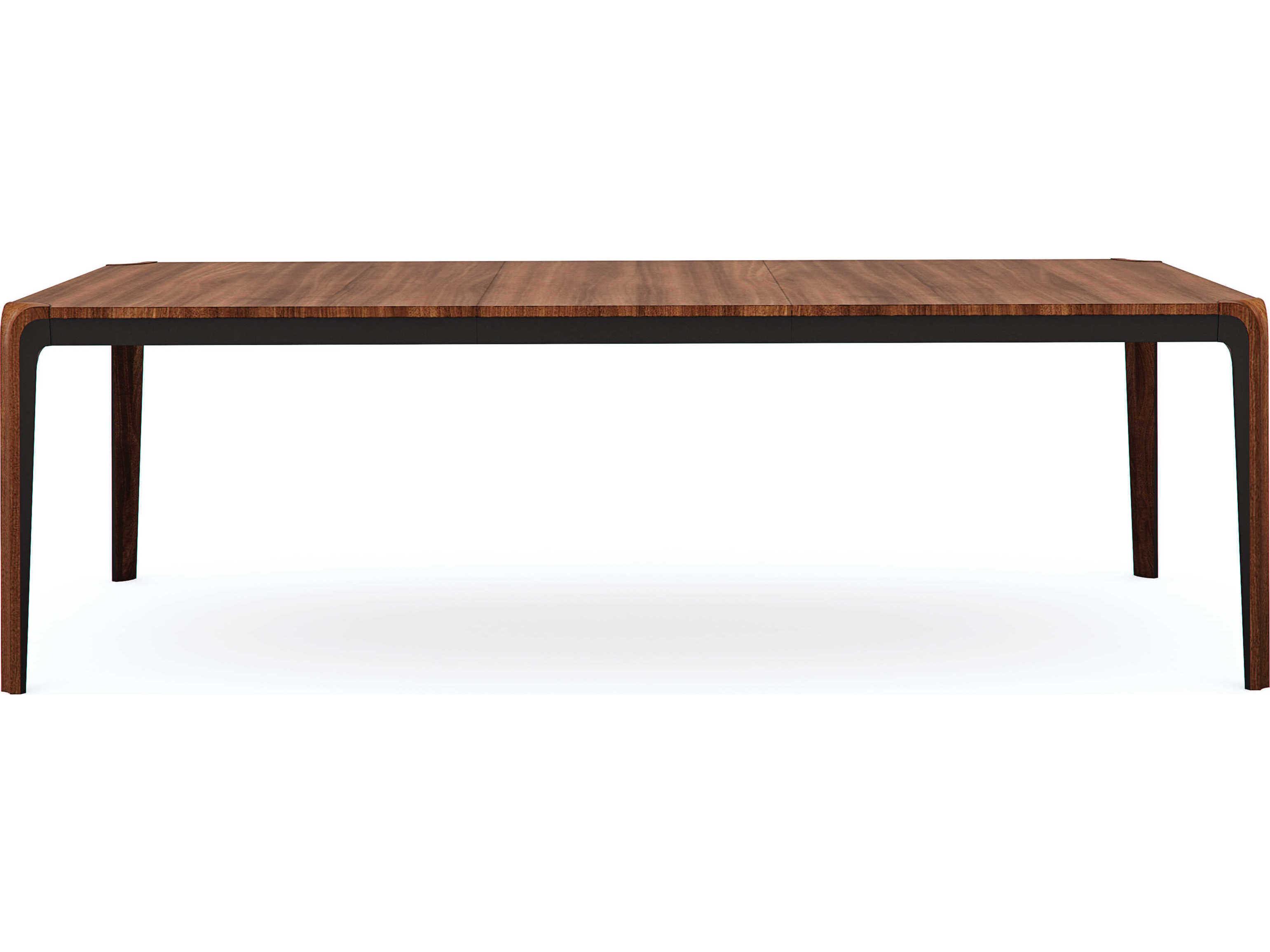 Caracole Classic Room For More Extendable Rectangular Wood Rich Walnut Dark Chocolate Dining Table