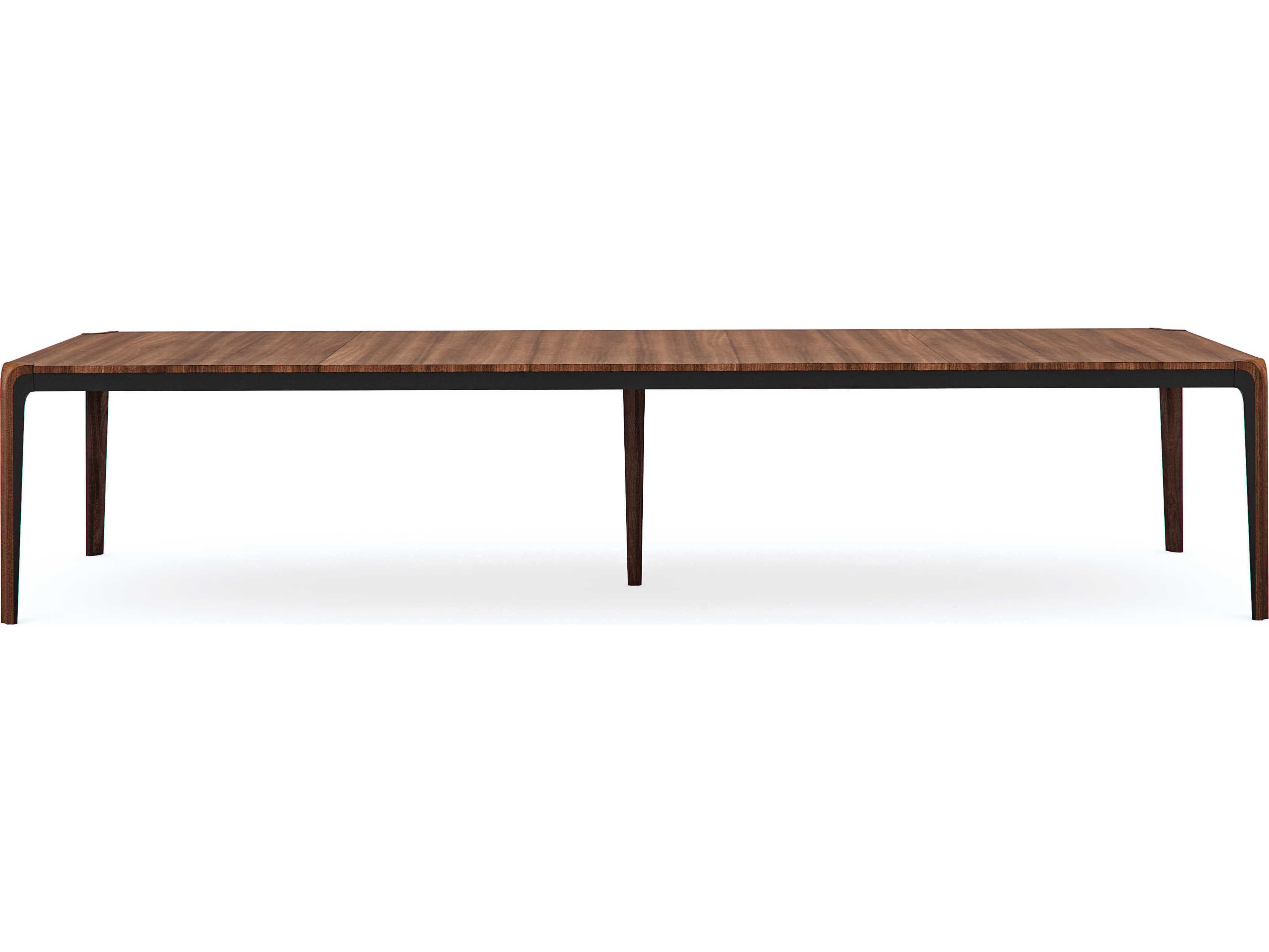 Caracole Classic Room For More Extendable Rectangular Wood Rich Walnut Dark Chocolate Dining Table