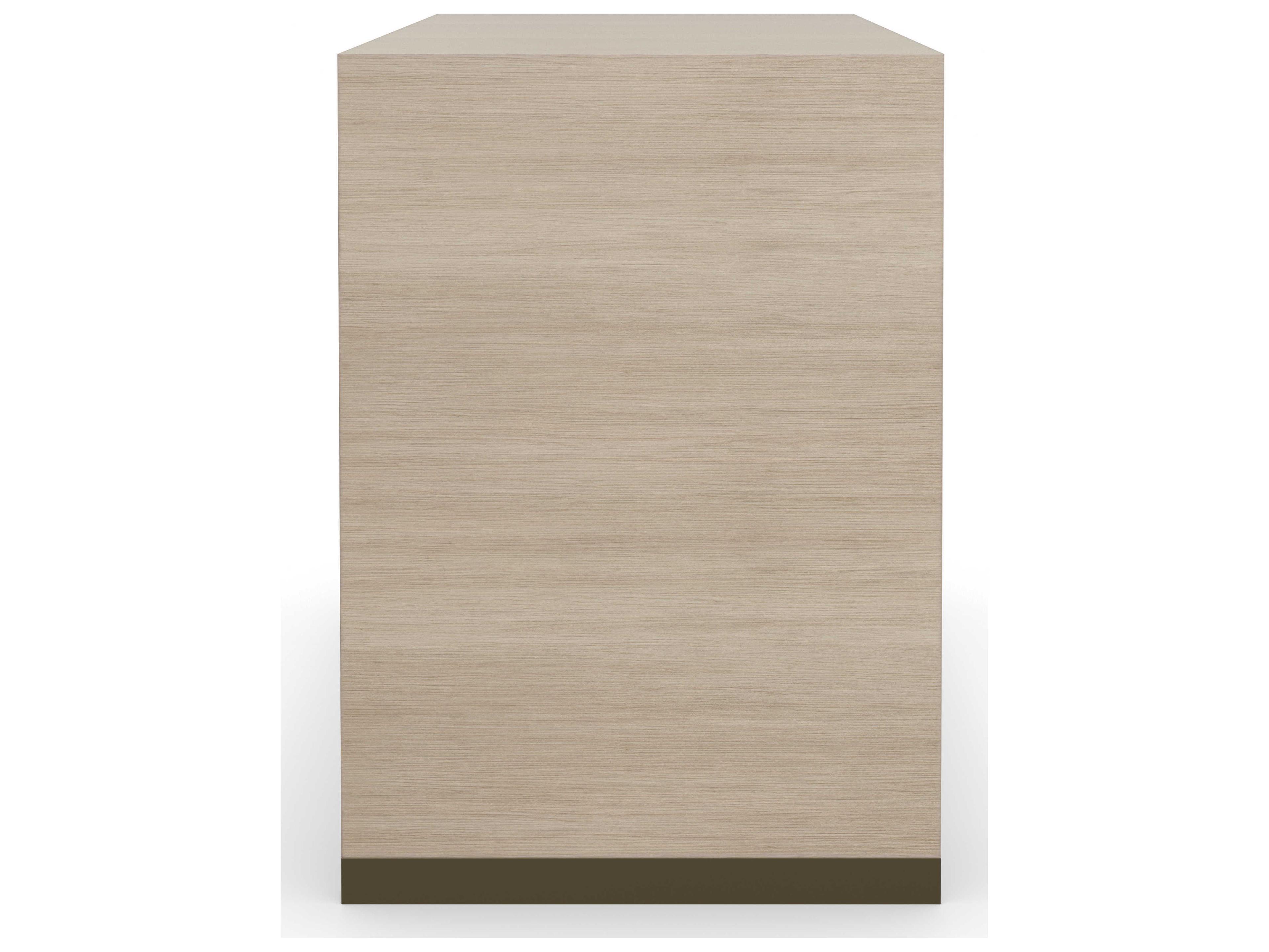 Caracole Classic Hang Up 2-Drawers White Hardwood Nightstand
