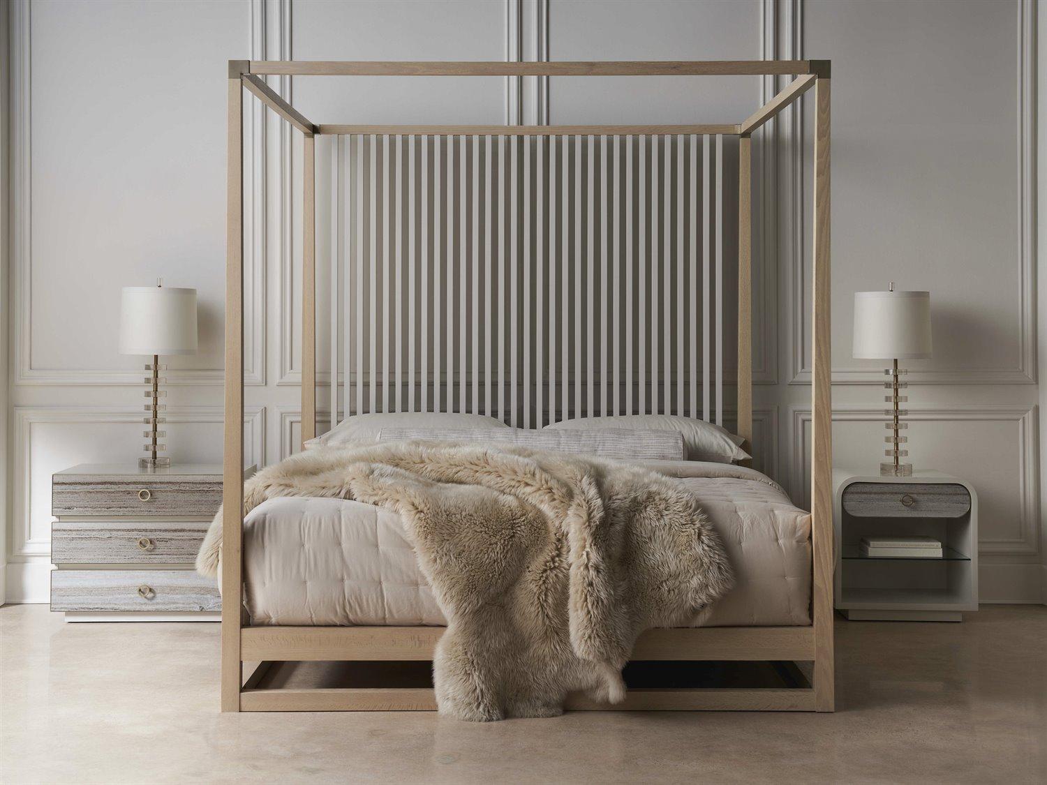 Caracole Classic Pinstripe Light Bedroom Set