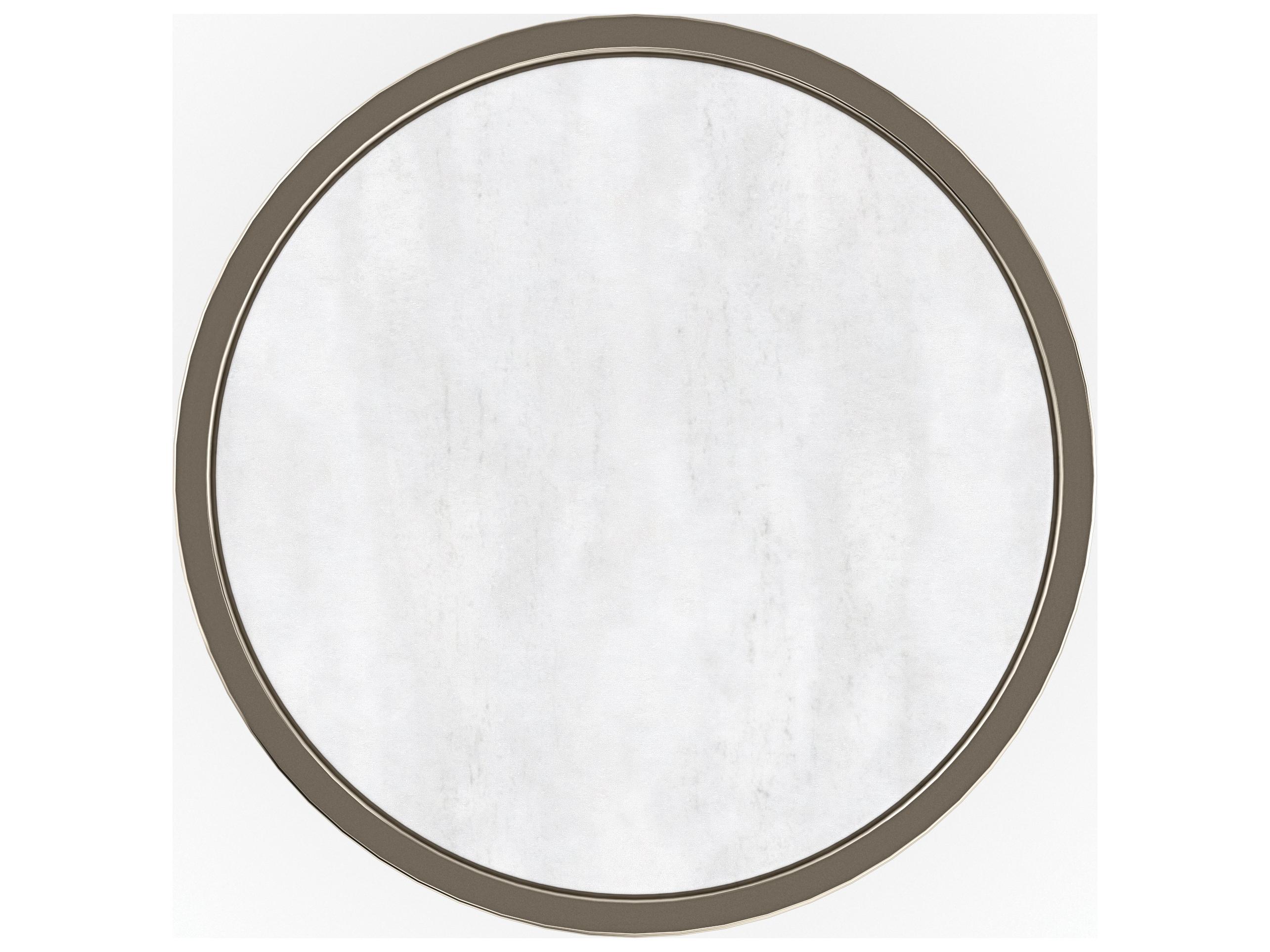 Caracole Classic Gamma 6" Round Stone End Table