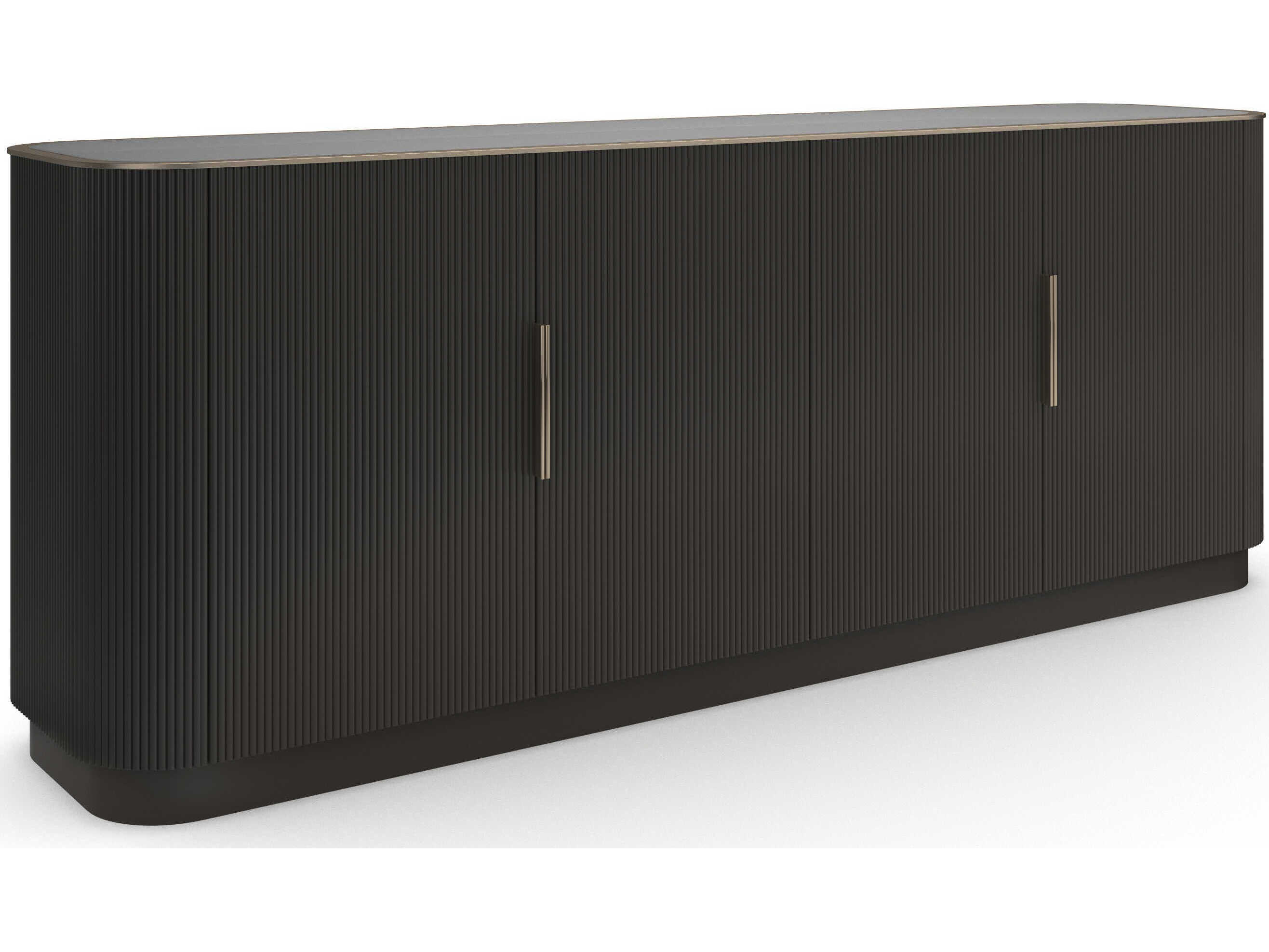 Caracole Love 84" Hardwood Dark Chocolate Sideboard