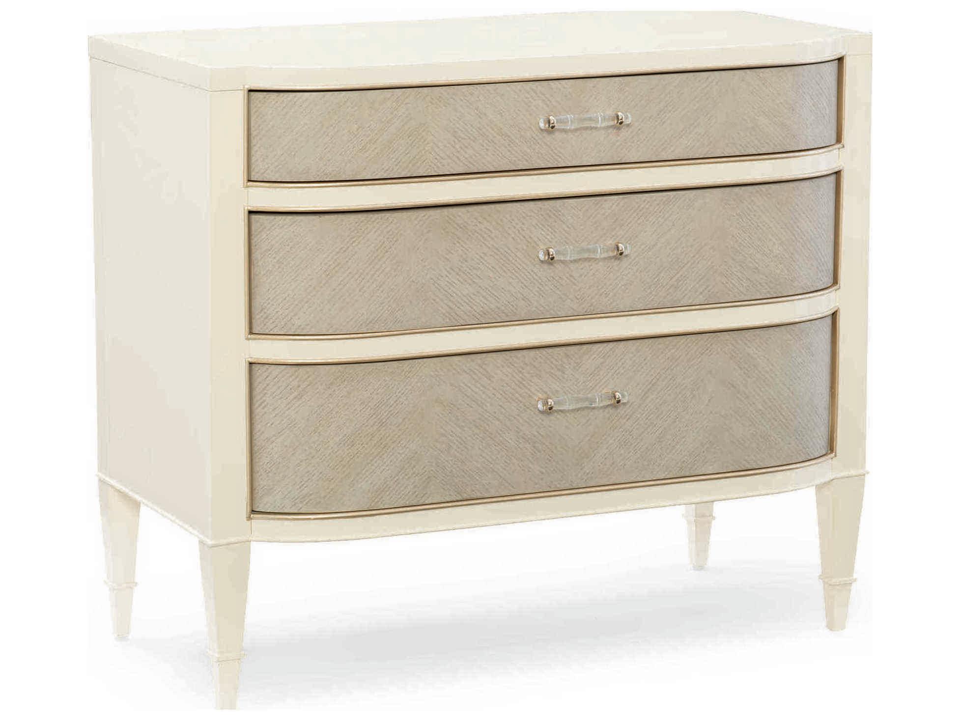 Caracole Classic Dress Code 3-Drawers Nightstand