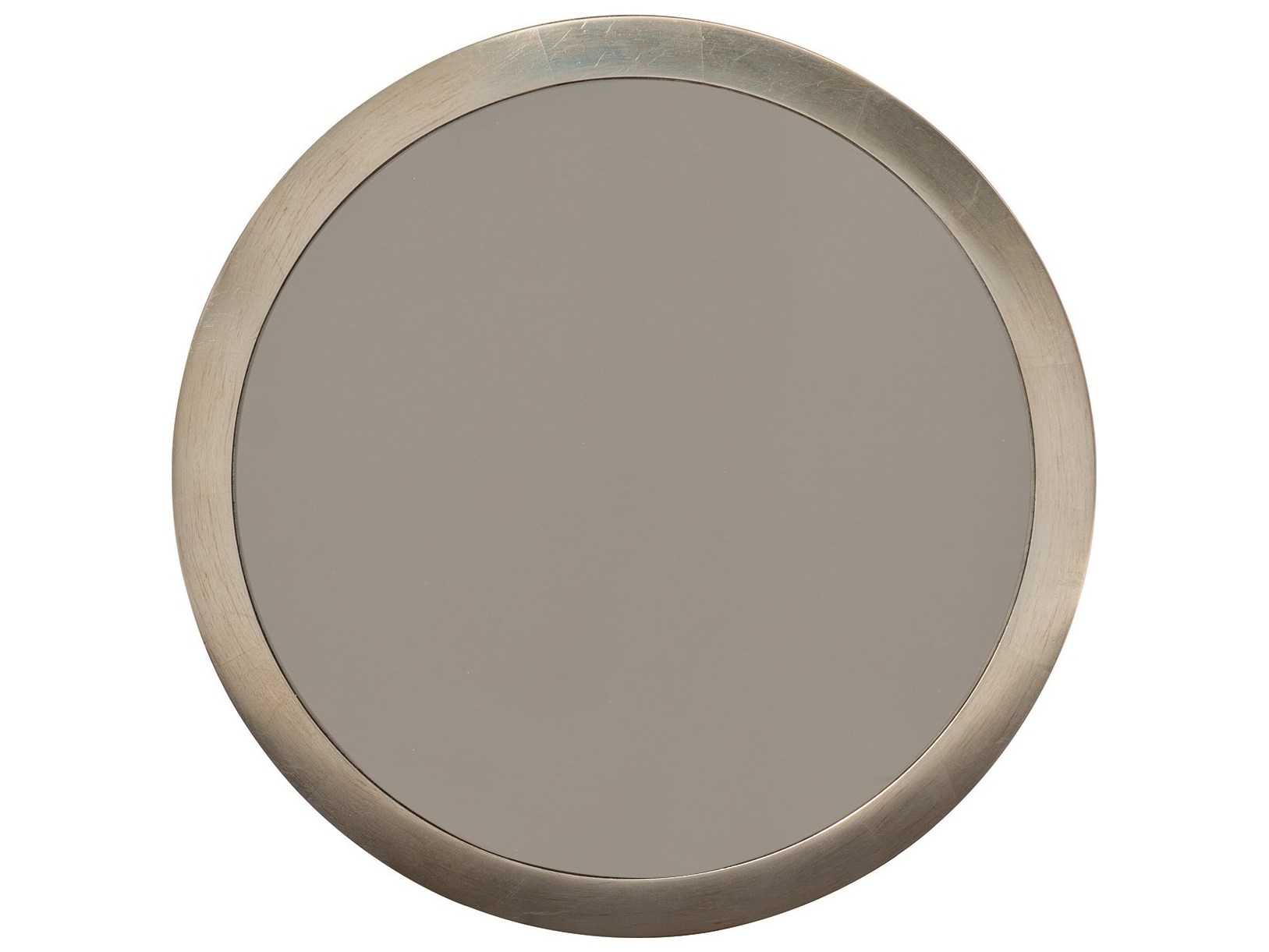 Caracole Classic Circle in Time Lobby Round Auric Gold Bullion Coffee Table