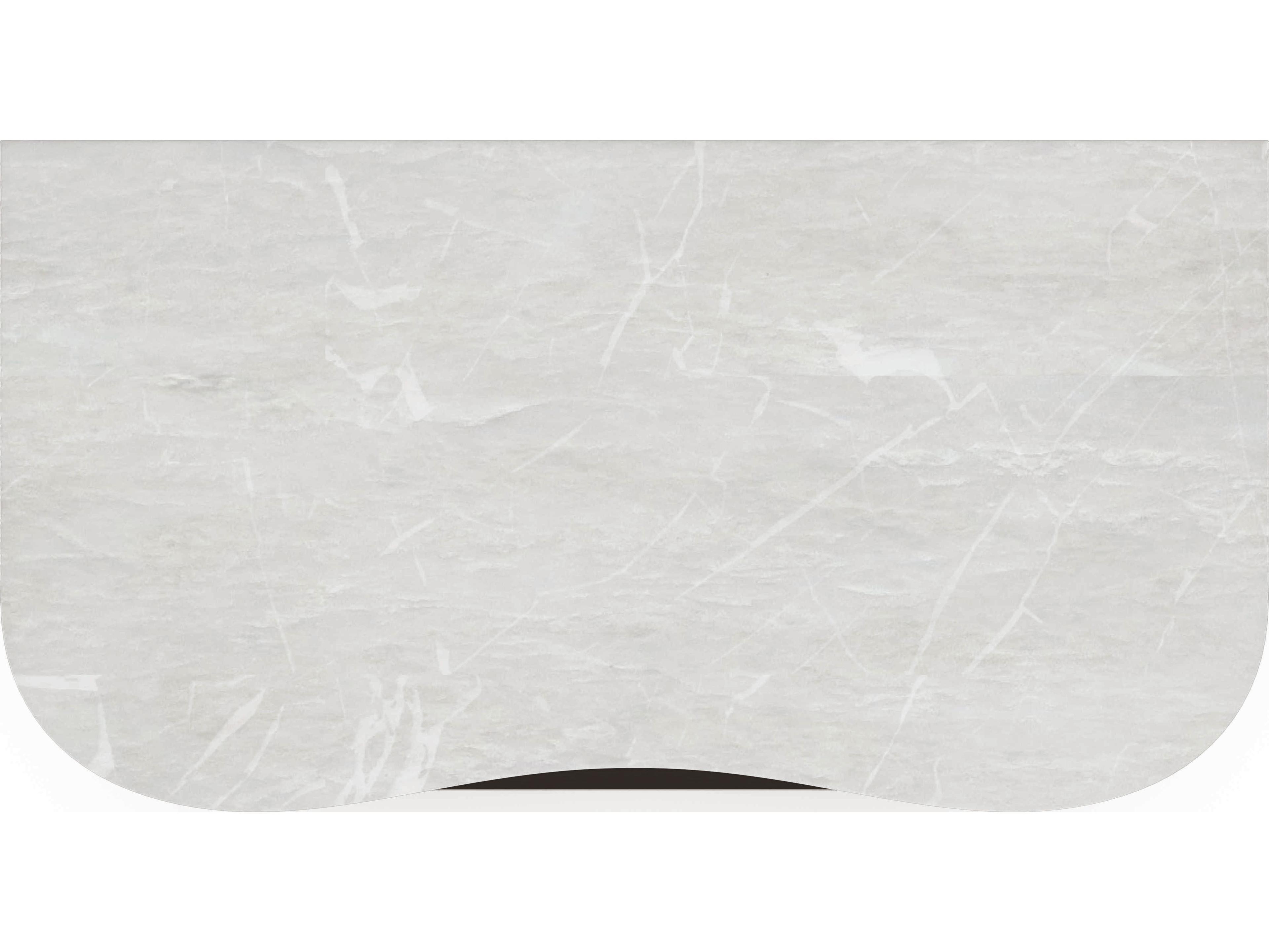 Caracole Classic Nomadic 3-Drawers Silver Birch Wood Nightstand